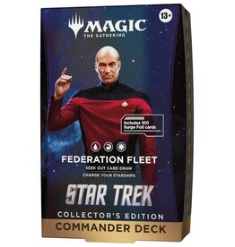 Wizards of the Coast MTG: Star Trek - Federation Fleet Commander Deck Collector's Edition (Preorder)