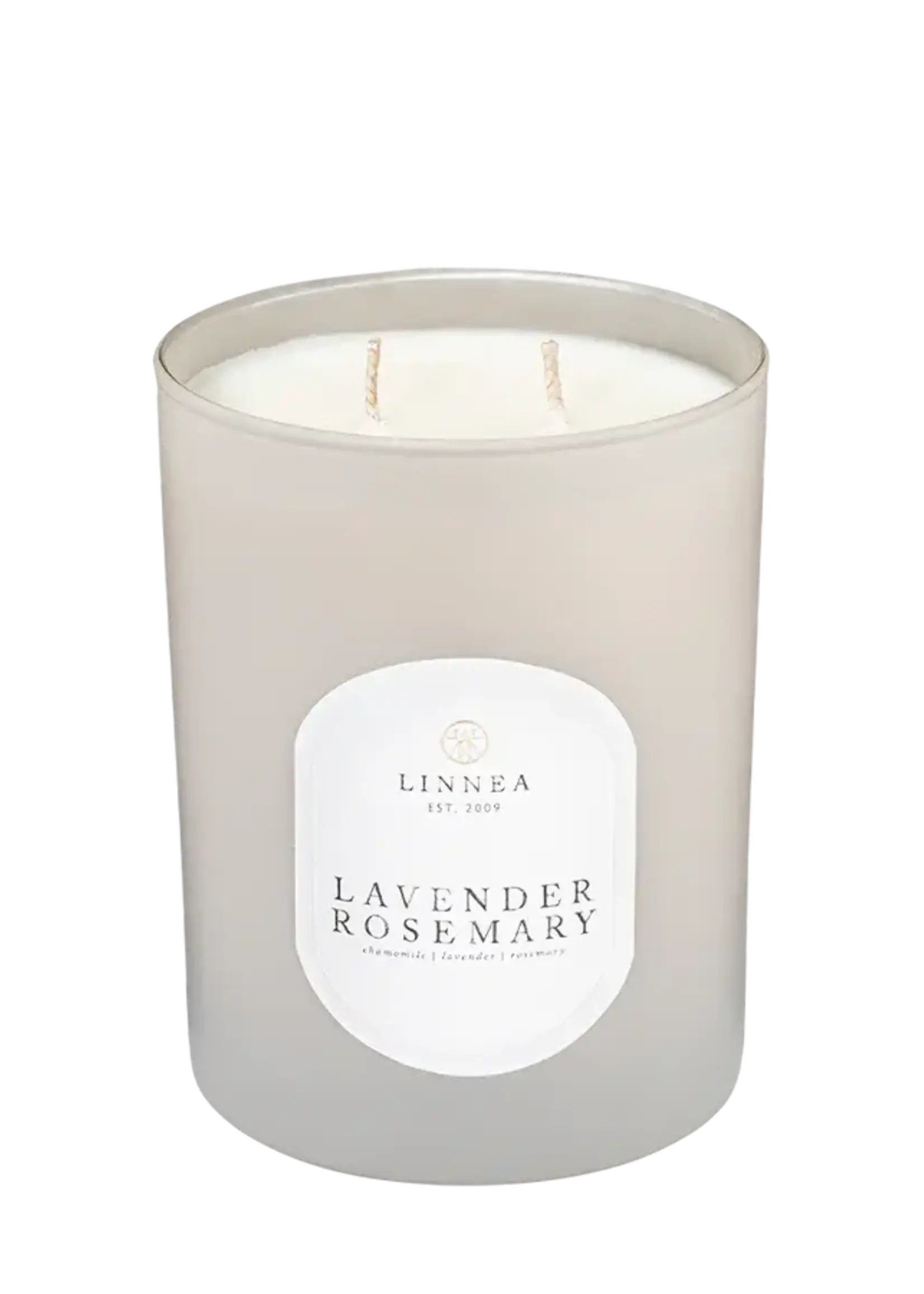 Linnea Linnea Lavender Rosemary 2-wick Candle