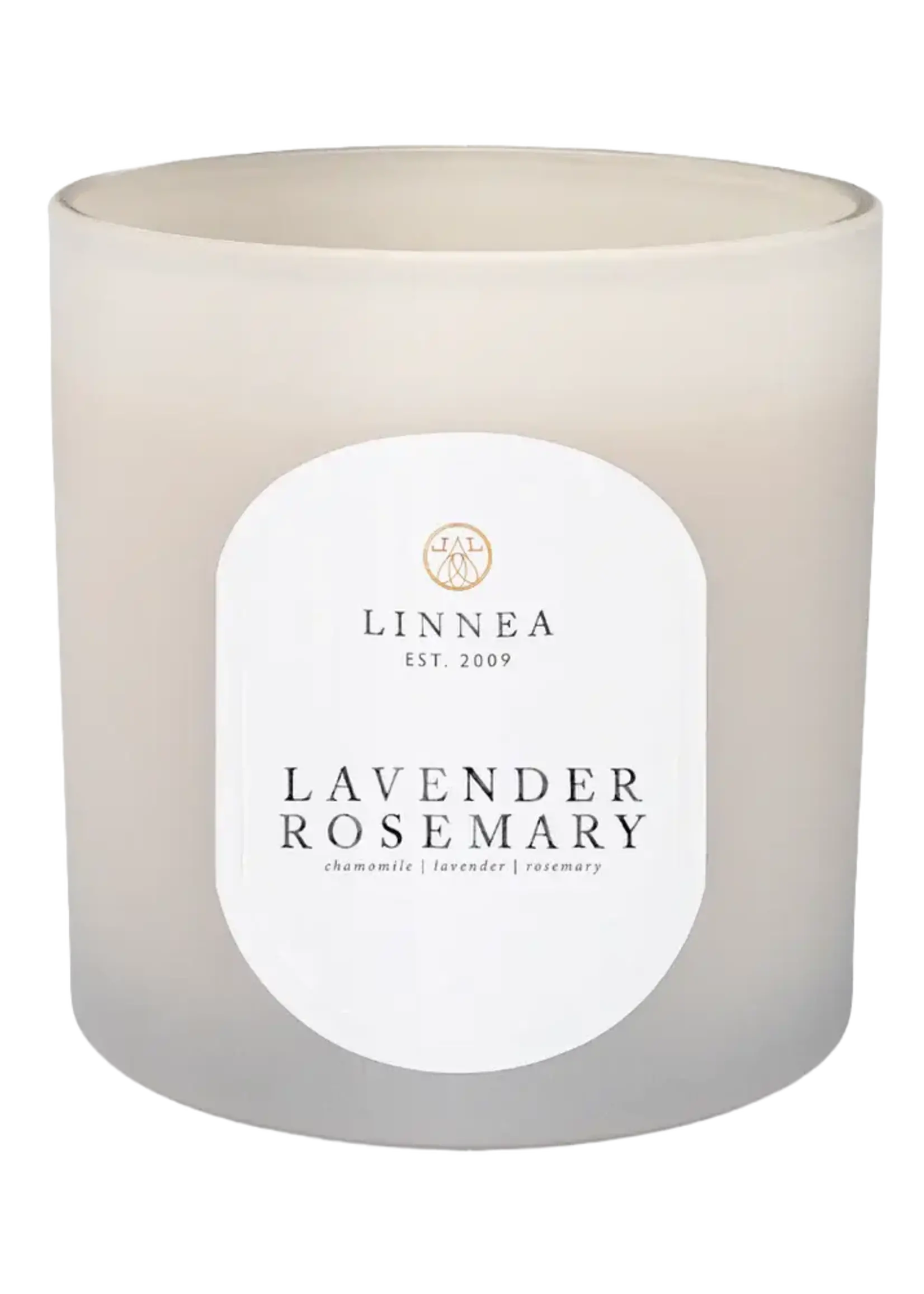 Linnea Linnea Lavender Rosemary 3-wick Candle