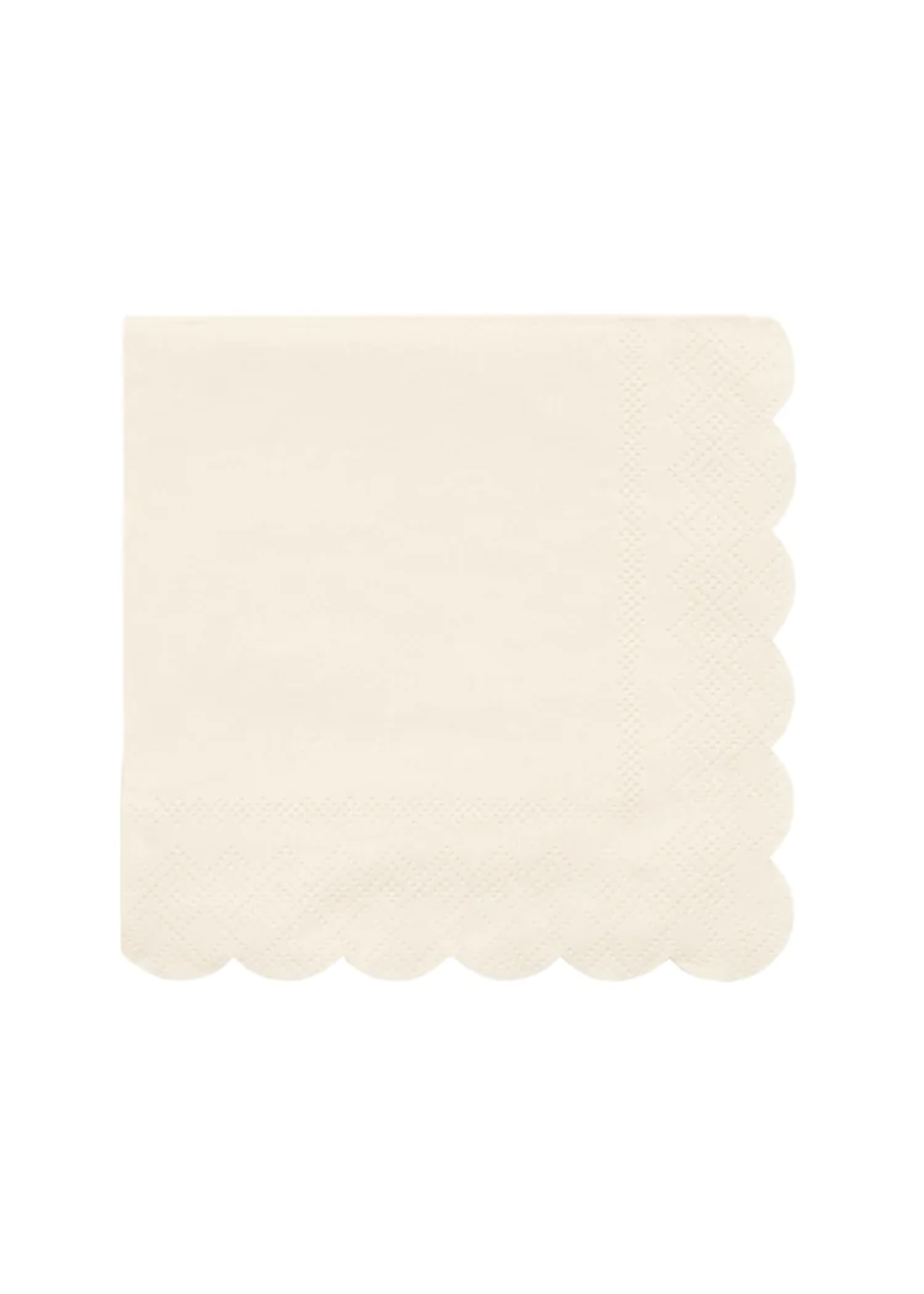 Meri Meri Small Cream Paper Napkins