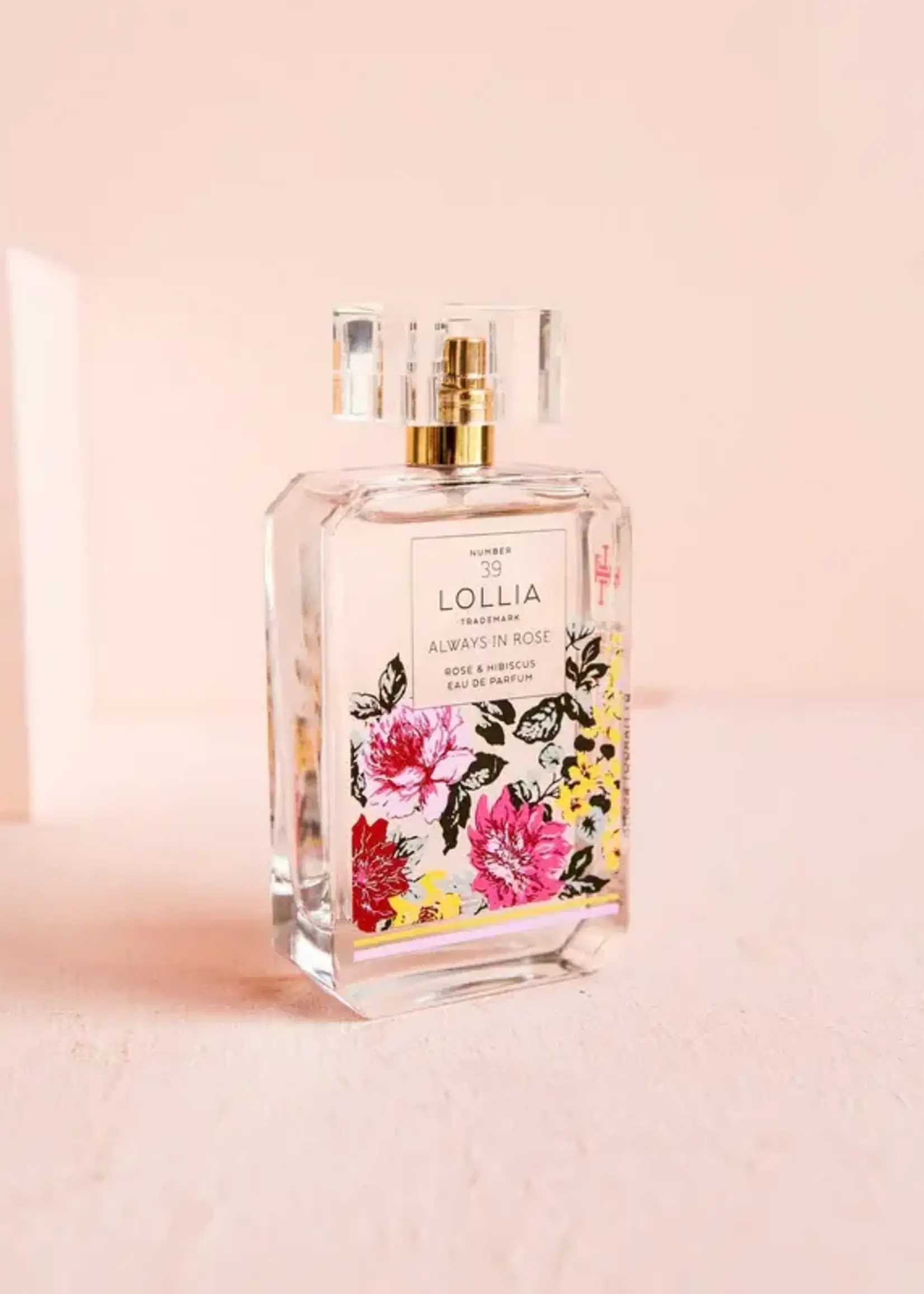 Lollia Always In Rose Rose & Hibiscus 3.4oz Eau de Parfume