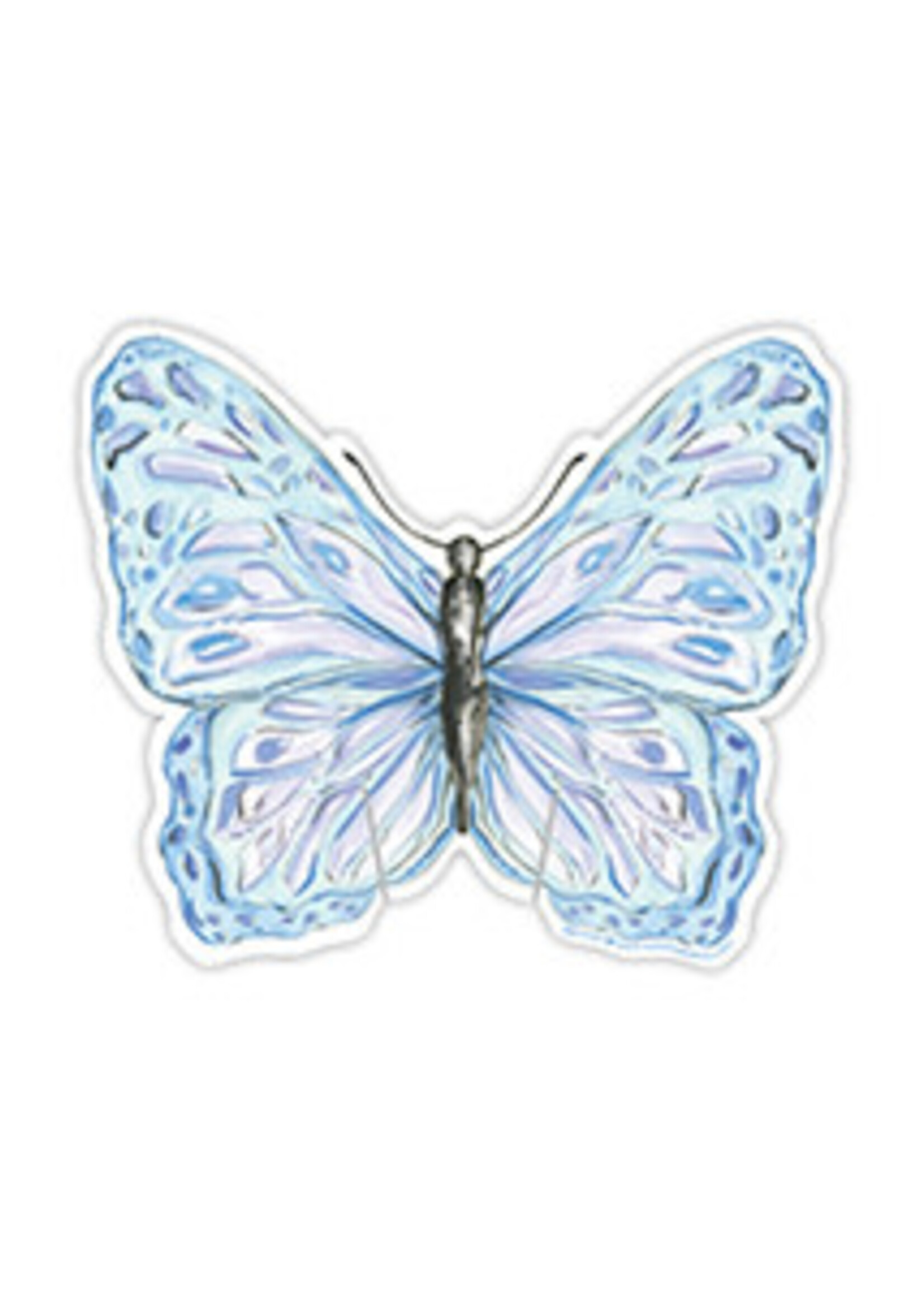 Rosanne Beck Cup Accent Blue Butterfly 047-0101