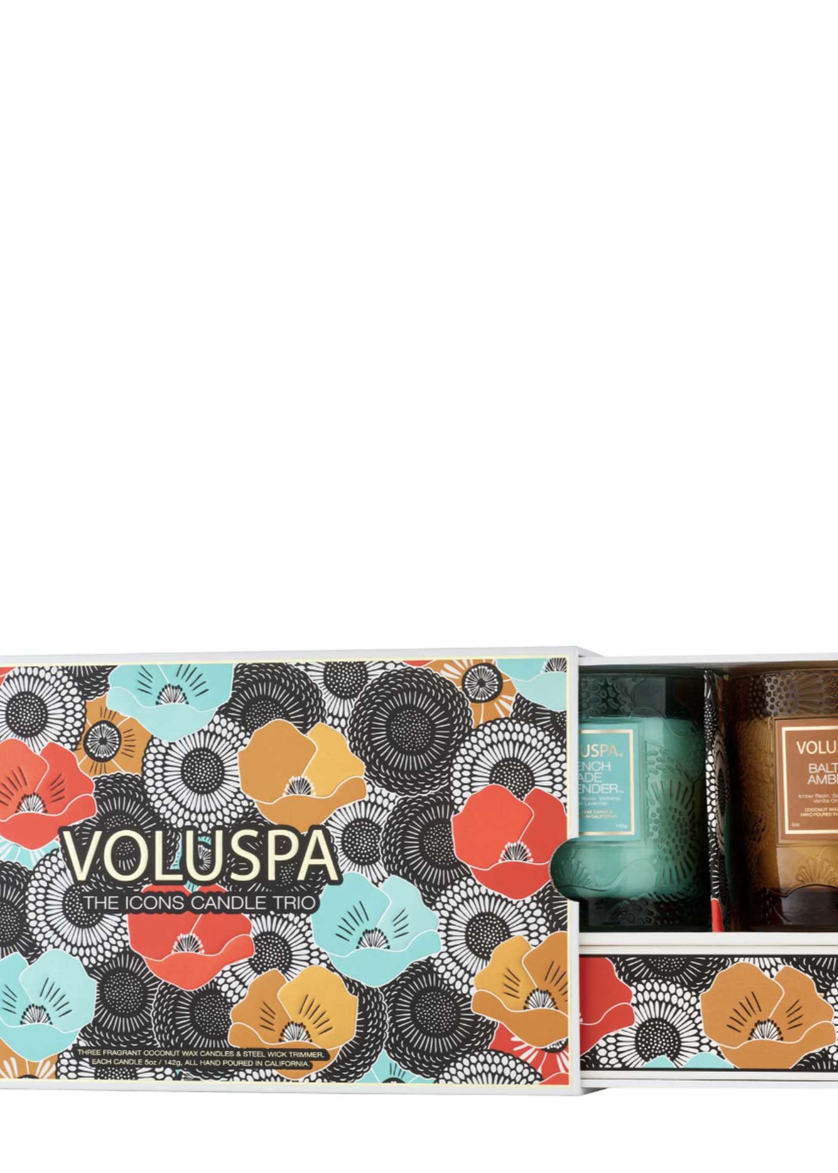 Voluspa Voluspa - Icons 5oz Trio Gift Set - 75901