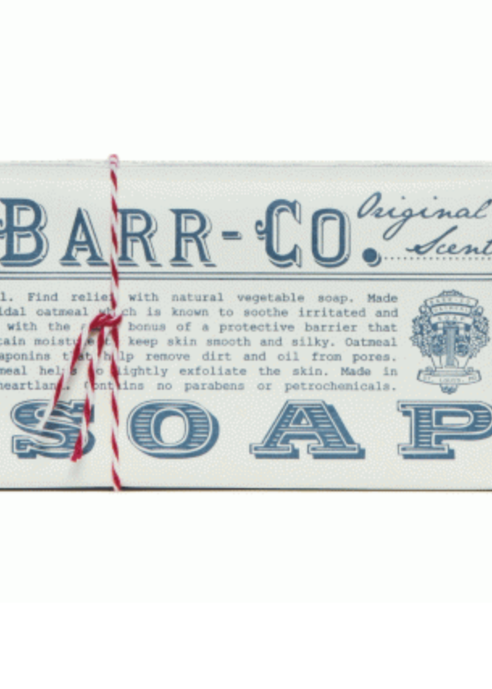 Barr. Co Barr. Co - 6oz Paper Wrap Bar Soap - Original Scent - 1910