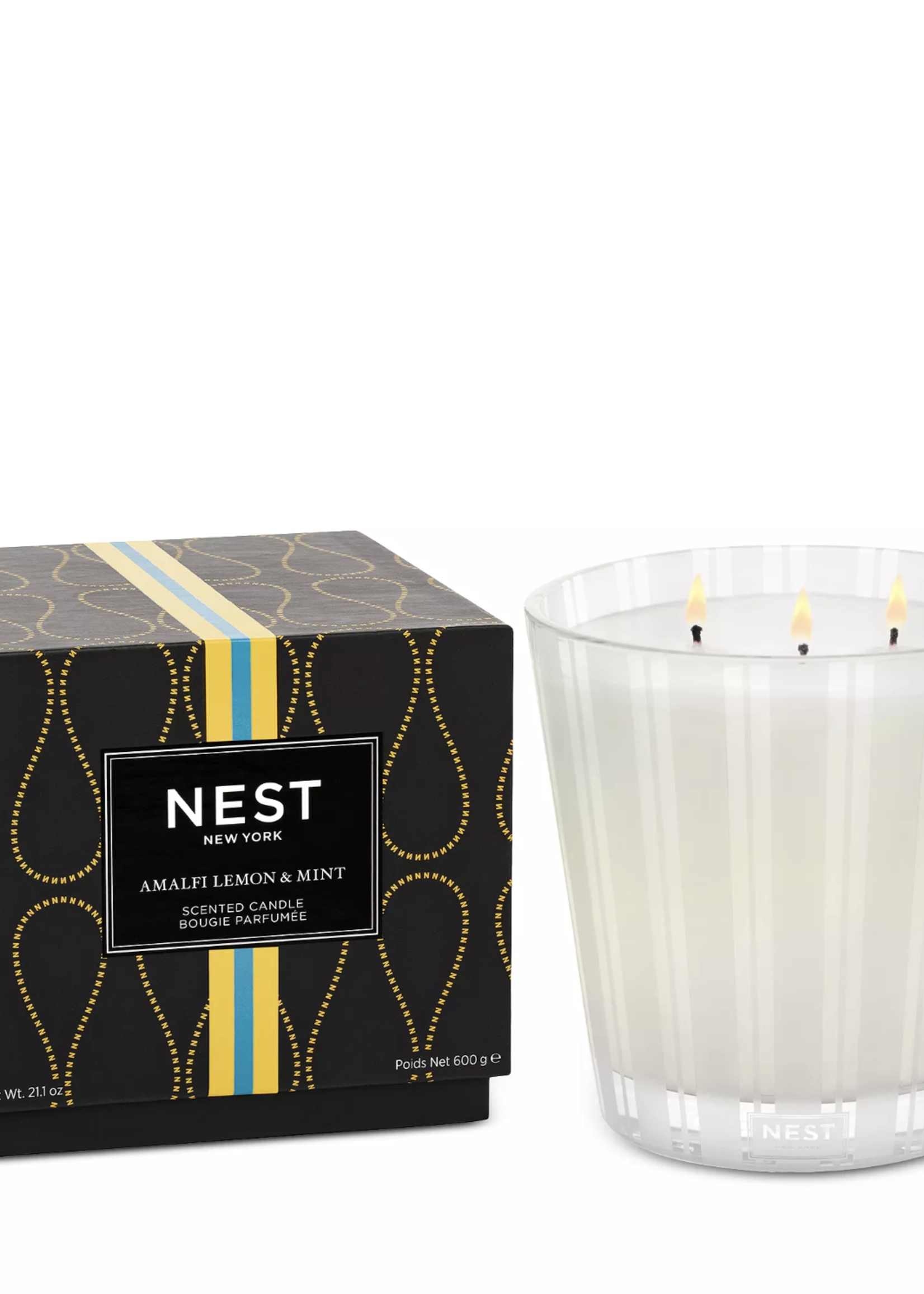 Nest Nest-Amalfi Lemon& Mint 3-Wick Candle 21.1oz