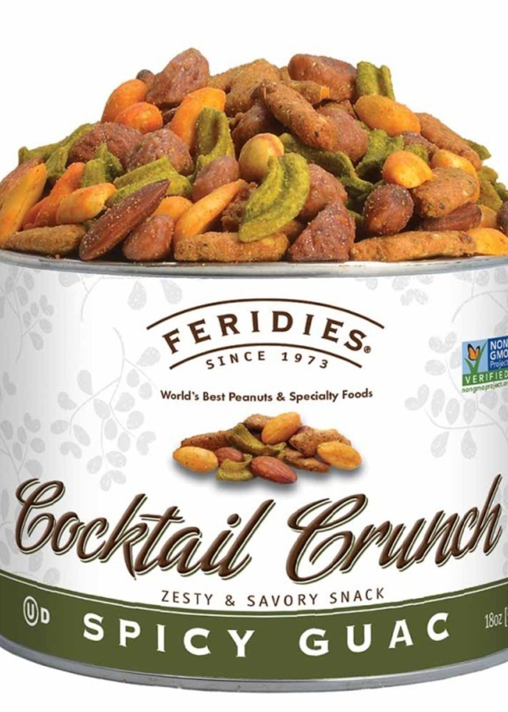 Feridies 18oz Can Cocktail Crunch Spicy Guac