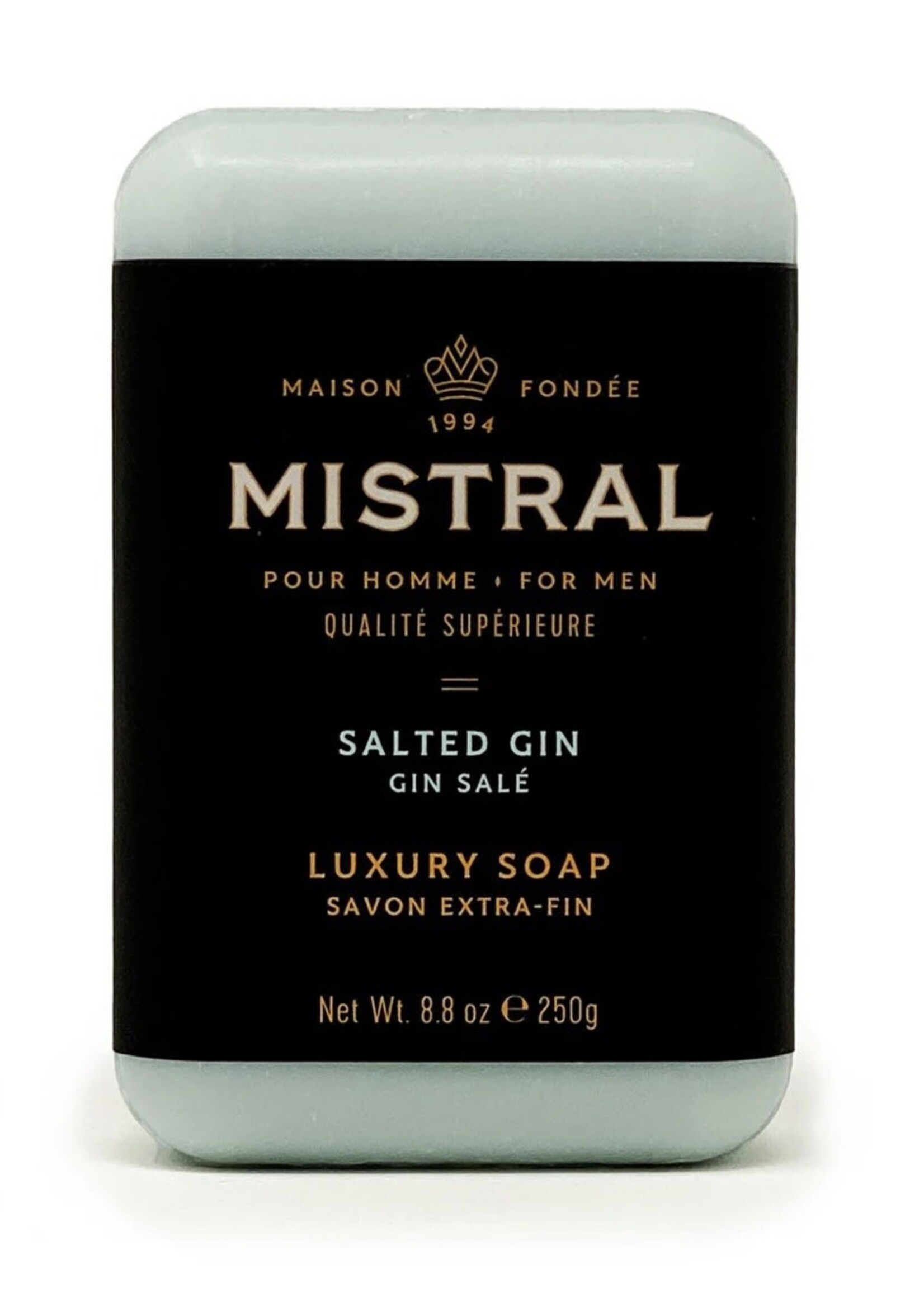 Mistral Salted Gin Bar Soap 250g