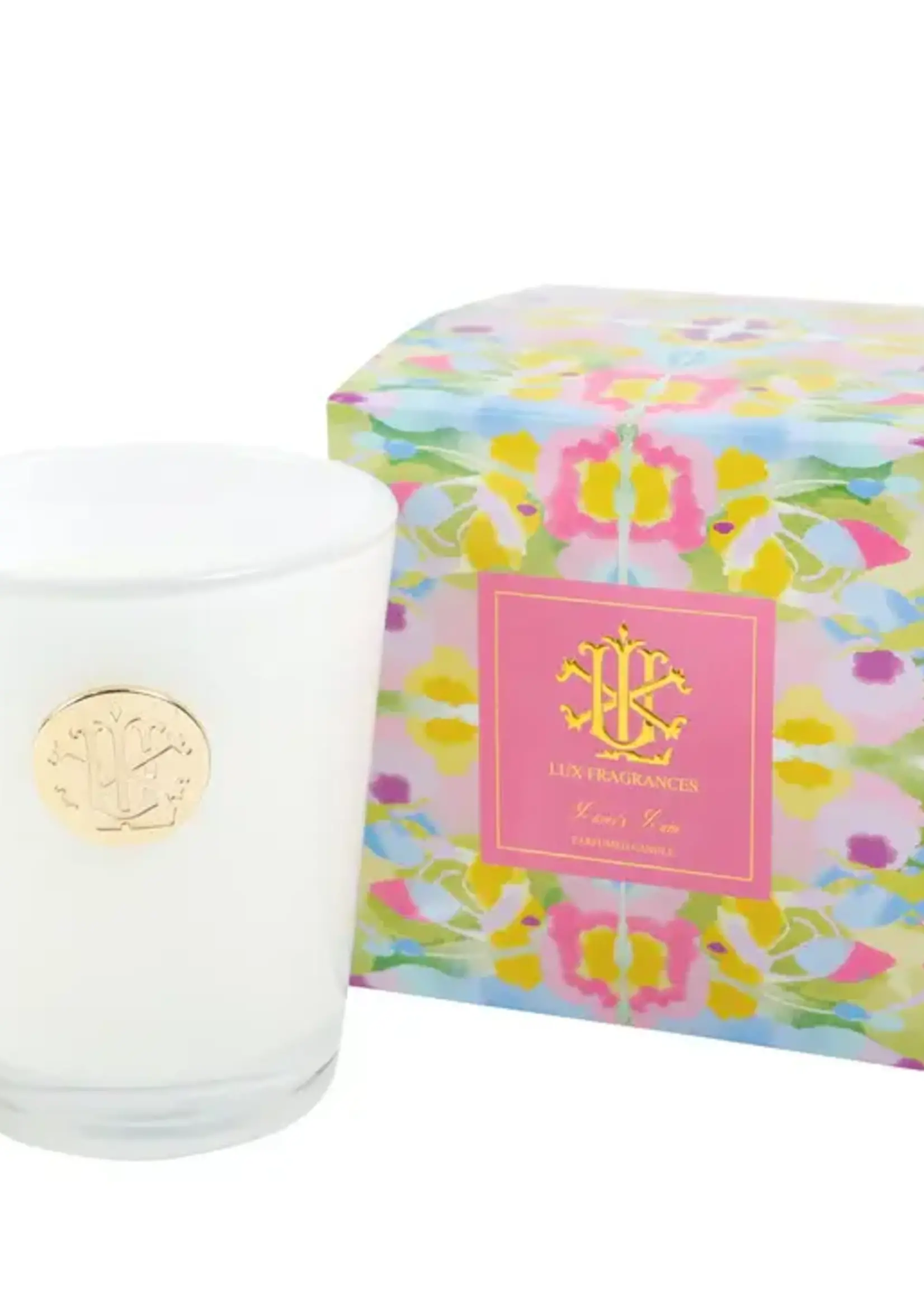 Lux Fragrance LUX Lover's Lane 8 oz Designer Box Candle - Spring Collection