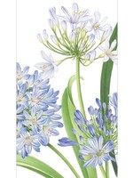 Caspari Caspari - AGAPANTHUS GARDEN - GUEST TOWEL