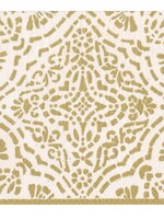 Caspari Caspari - ANNIKA IVORY/GOLD - NAPKIN LUNCHEON