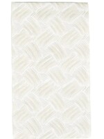 Caspari Caspari - BASKETRY FLAX-PAPER LINEN - GUEST TOWELS AIRLAID - 12 IN - 17960GG