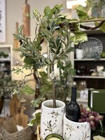 Vintage Floral Vintage Floral  31" Potted Olive Tree JK1000