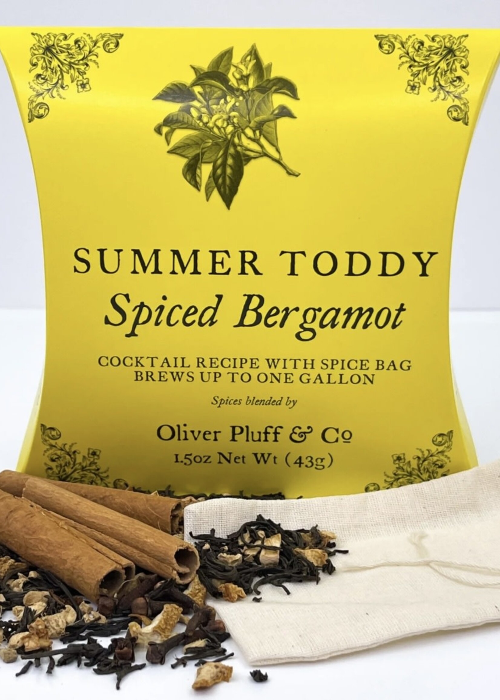 Oliver Pluff Oliver Pluff-Spiced Bergamot-Summer Toddy  1.5oz J-2502