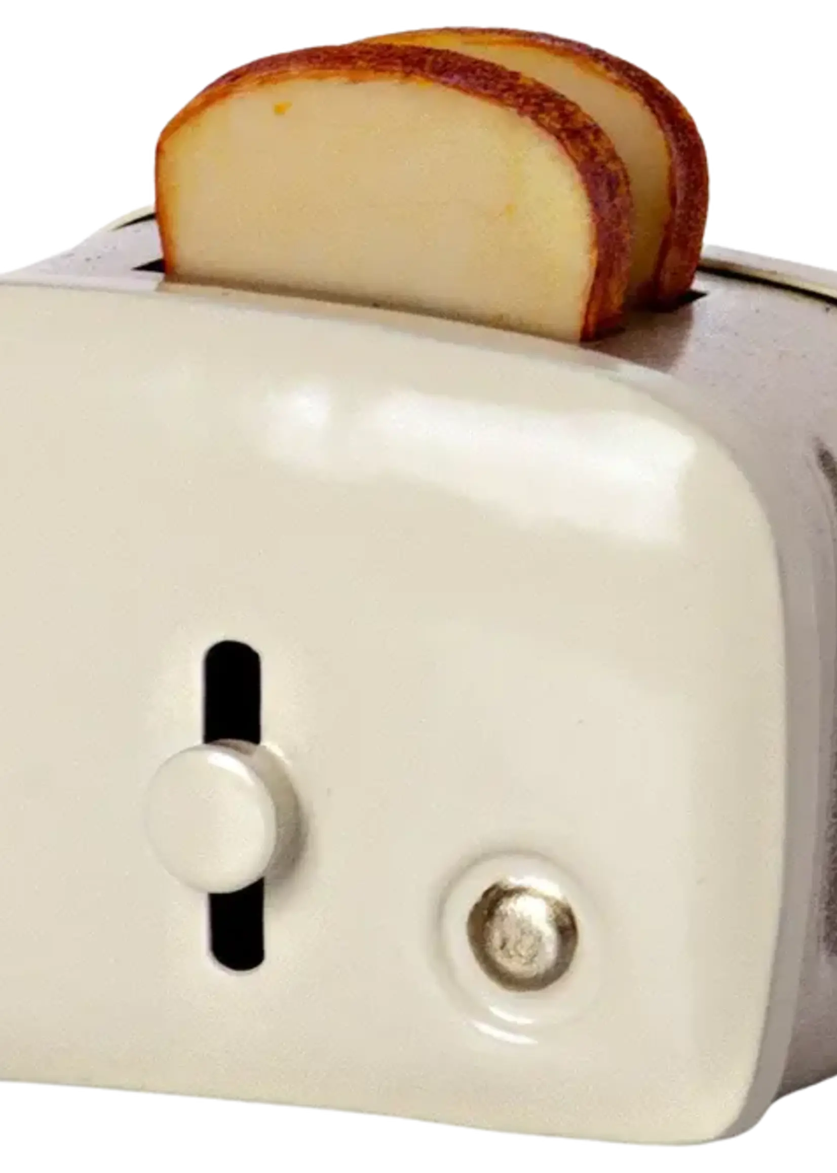 Maileg 11-1108-01 Miniature toaster & bread - Off white
