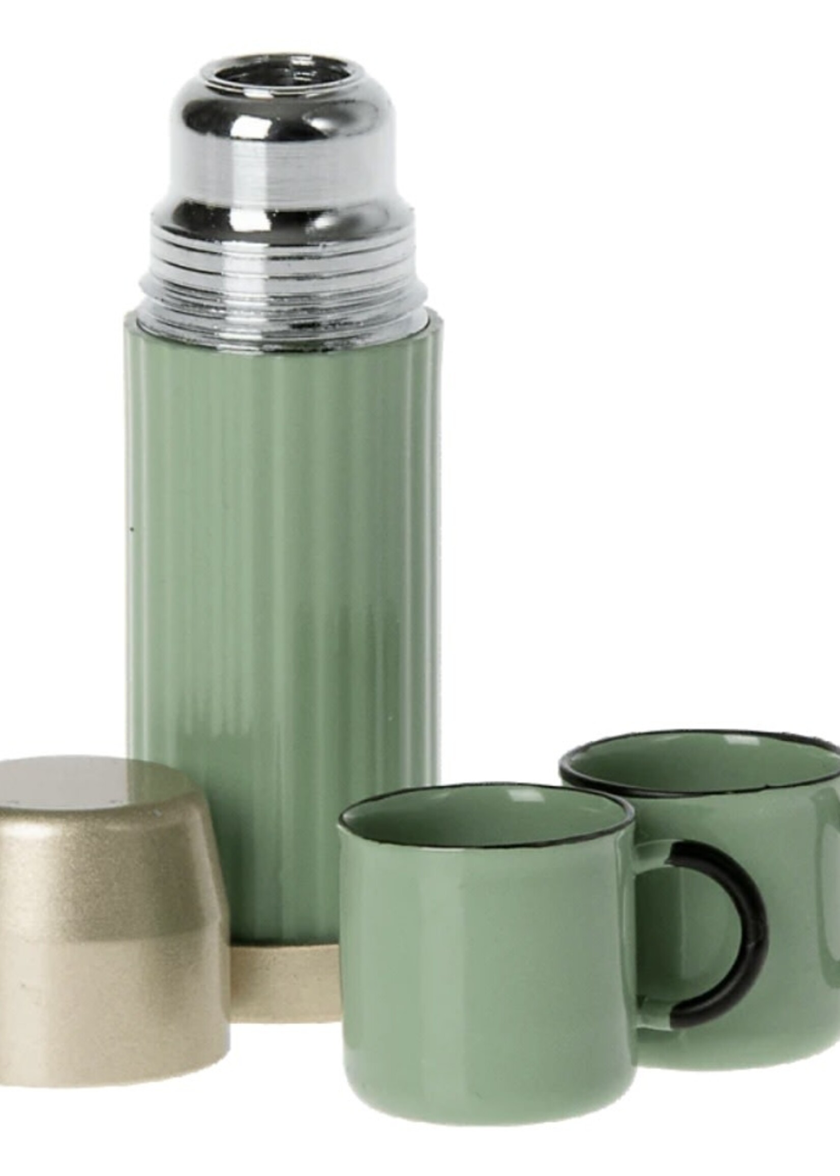 Maileg Maileg - Thermos and cups - Mint - 11-2114-00