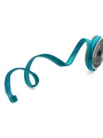 Farrisilk RV000-18 VELVET LUSTER TEAL RIBBON  .75"