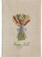 Mud Pie Mud Pie - Happy Fall French Knot Towel - 41500239H