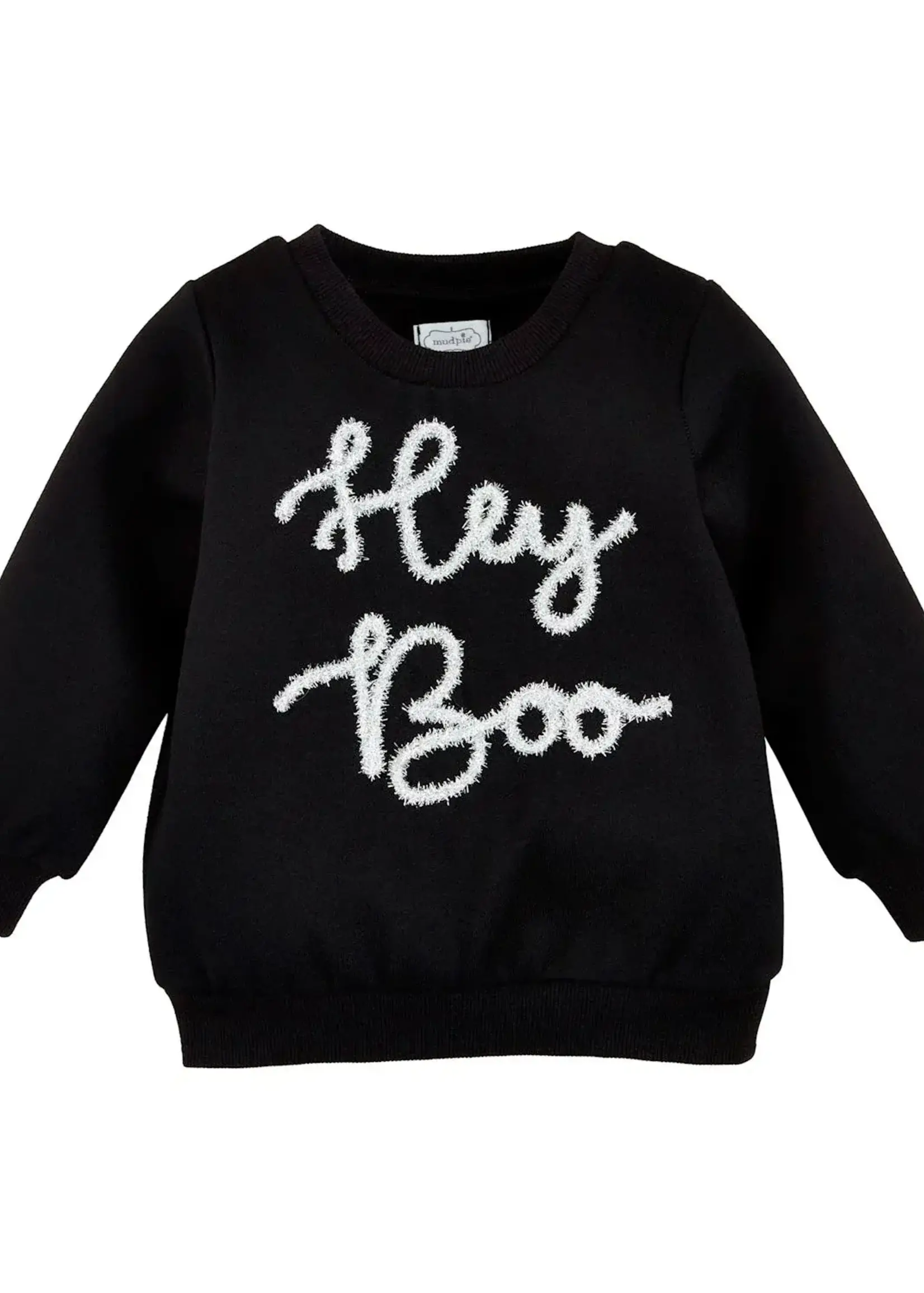 Mud Pie Mud Pie - Hey Boo Sweatshirt - 15100233-S