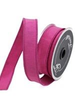 Farrisilk Farrisilk - LUSTER - FUCHSIA - 1" X 10YD - RG244-08