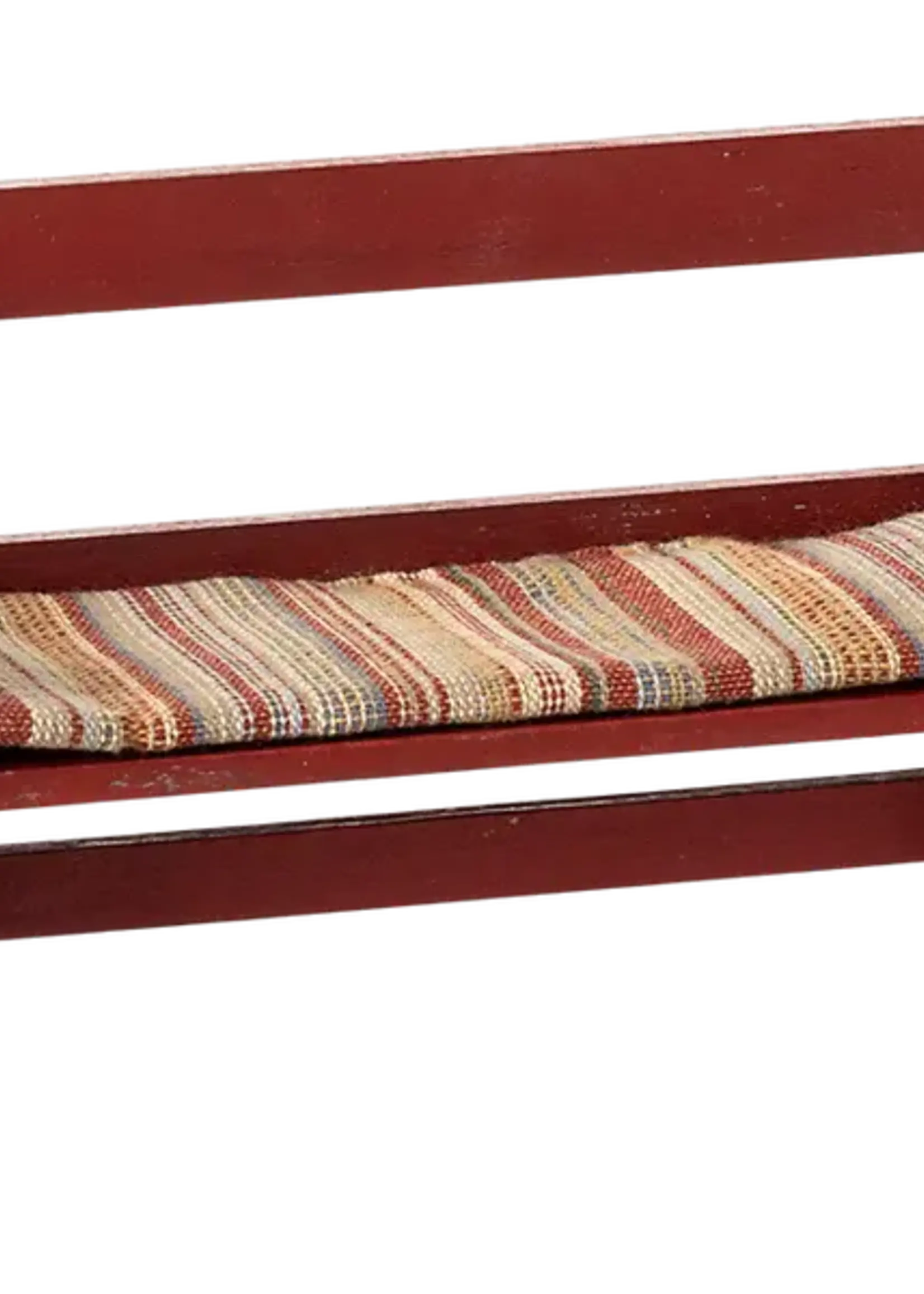 Maileg Maileg - Bench, Mouse - Red - 11-4009-01