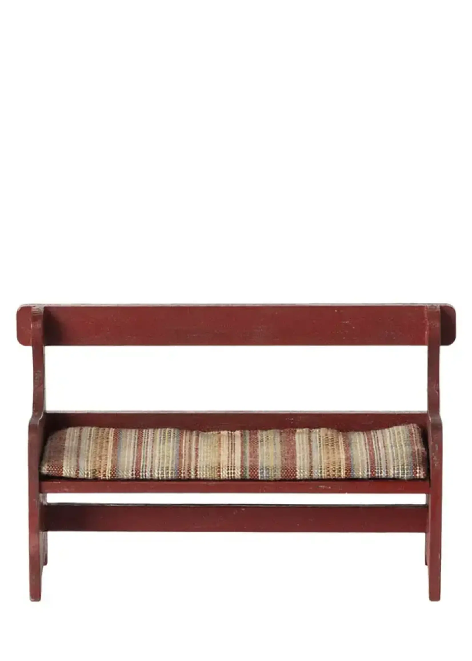 Maileg Maileg - Bench, Mouse - Red - 11-4009-01