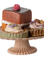 Maileg Maileg - Cakes and cakestand, Mini - 11-4121-00