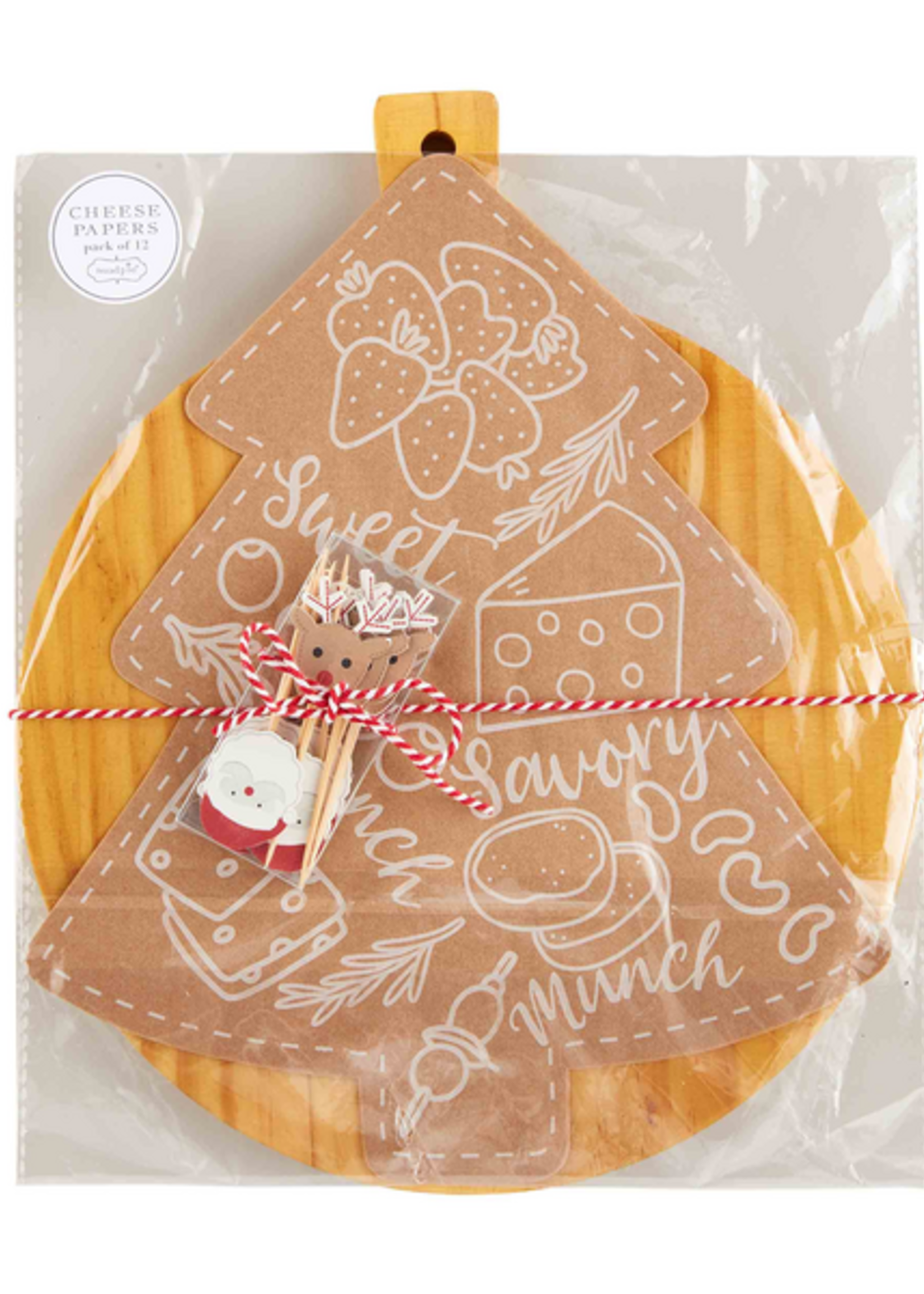 Mud Pie Christmas Tree Kraft Paper Board