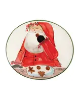 Vietri Vietri - Old St. Nick Cookie Plate - OSN-7839