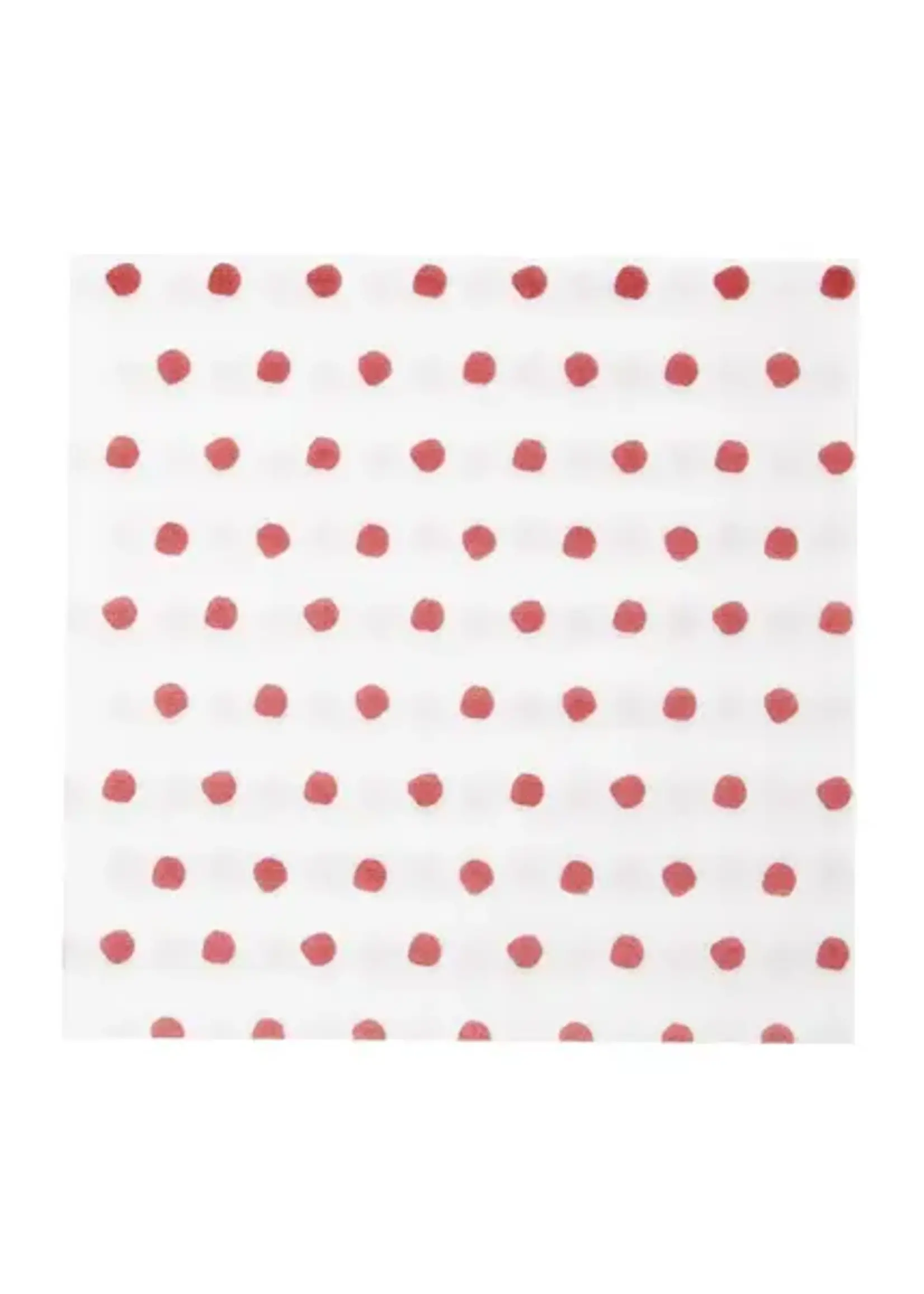Vietri Vietri - Papersoft Napkins Dot Red Dinner Napkins (Pack of 20) - PPS-6050RD-20