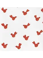 Vietri Vietri - Papersoft Napkins Red Bird Cocktail Napkins (Pack of 20) - PPS-6051RB