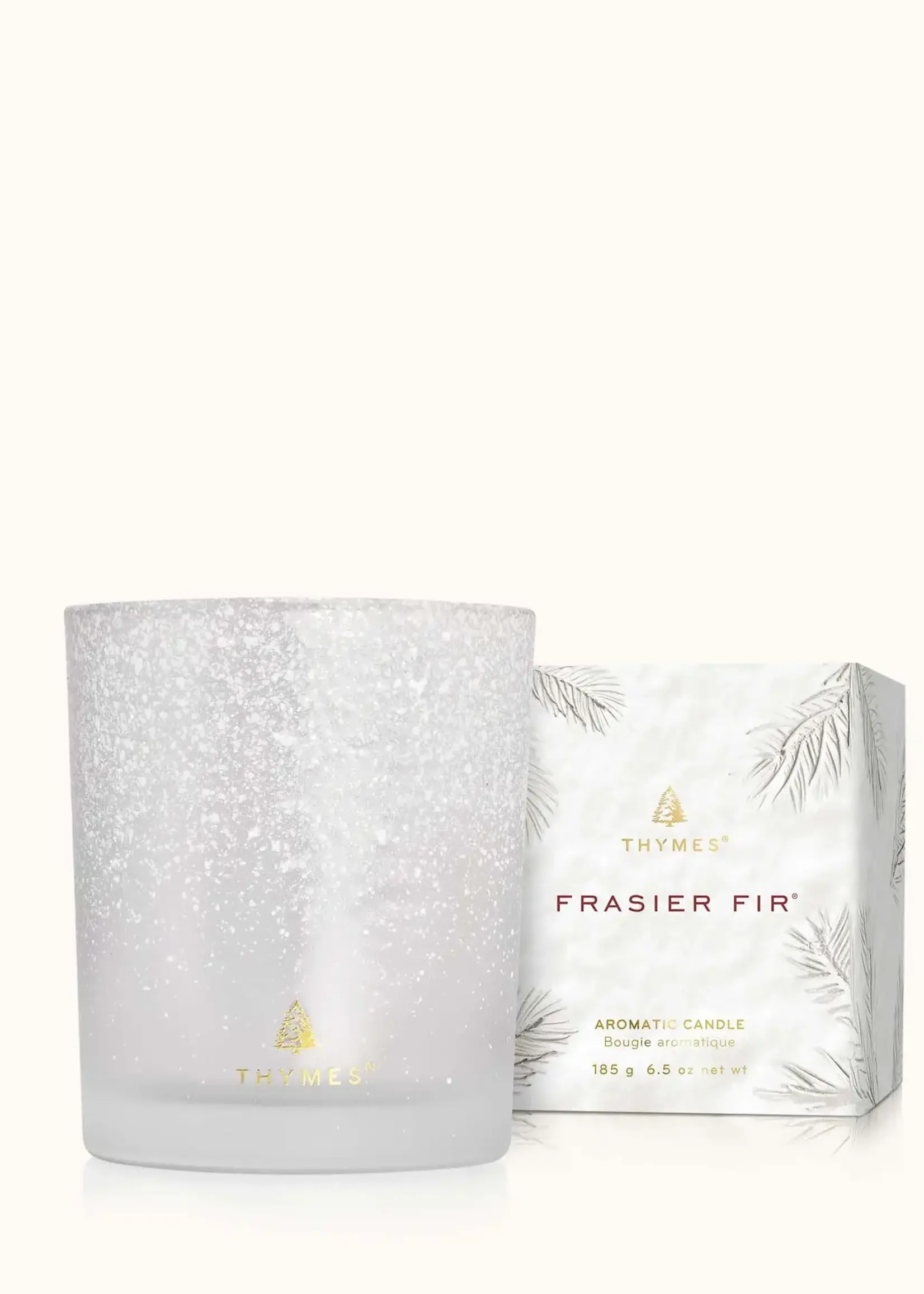 Thymes Thymes - Frasier Fir Flocked 6.5 oz Poured Candle