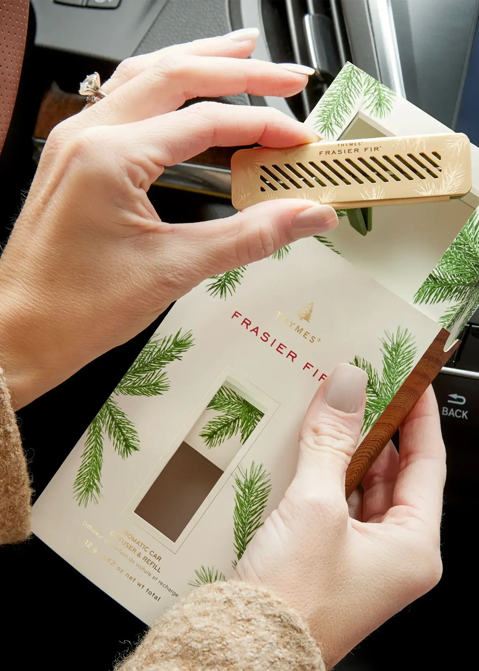 Thymes Thymes - Frasier Fir Car Diffuser Kit