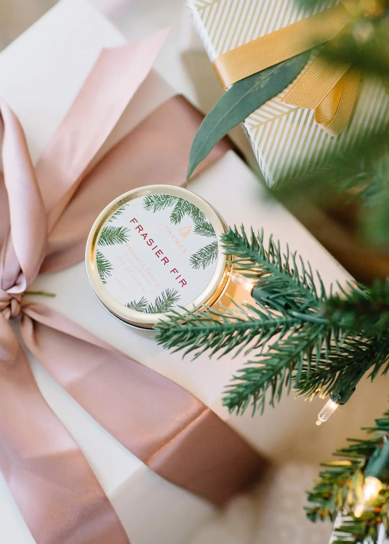 Thymes Thymes - Frasier Fir Travel Tin Candle