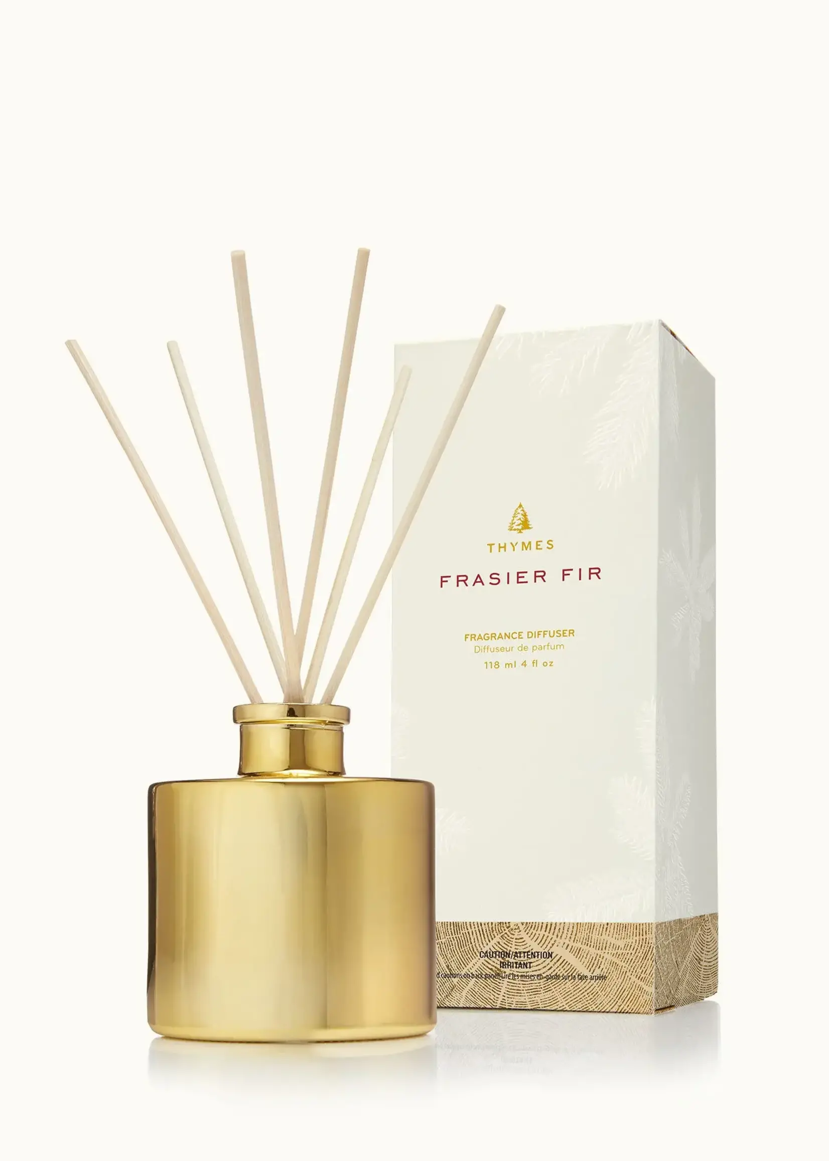 Thymes Thymes - Frasier Fir Petite Gold Reed Diffuser