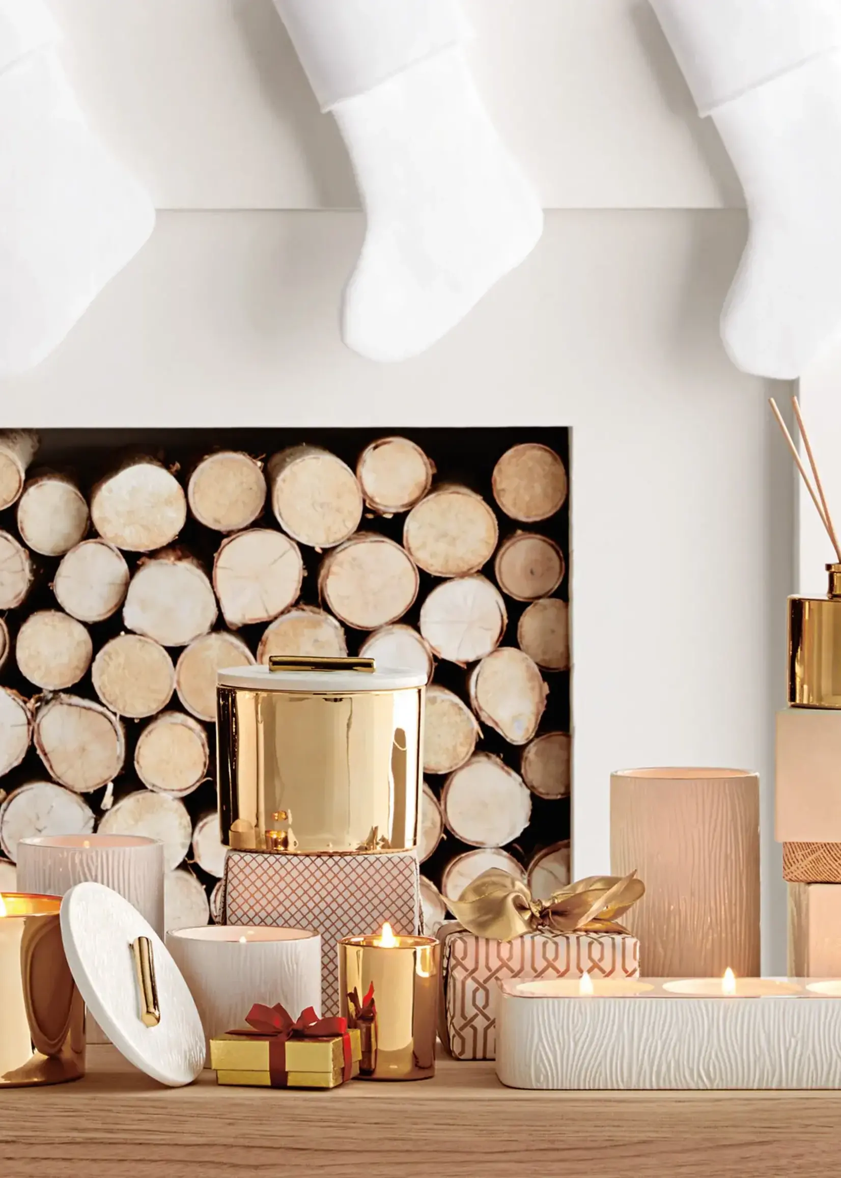 Thymes Thymes - Frasier Fir Petite Gold Reed Diffuser