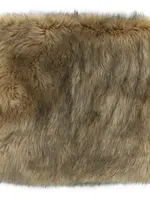 Bedford Cottage Kodiak Brown Faux Fur Throw 50x60