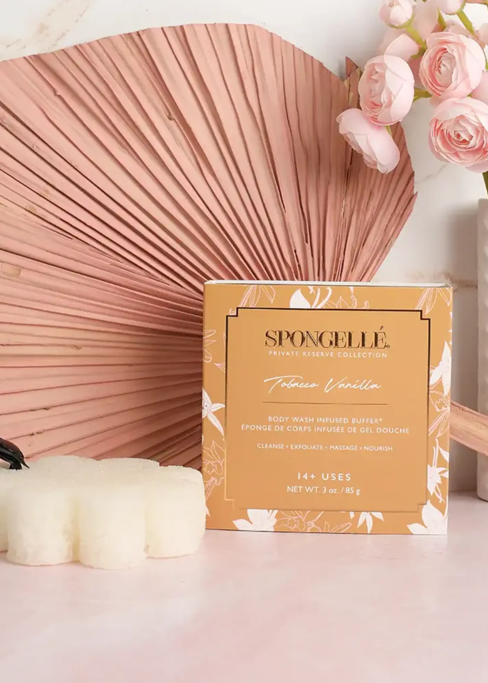 Spongelle Tobacco Vanilla | Boxed Flower