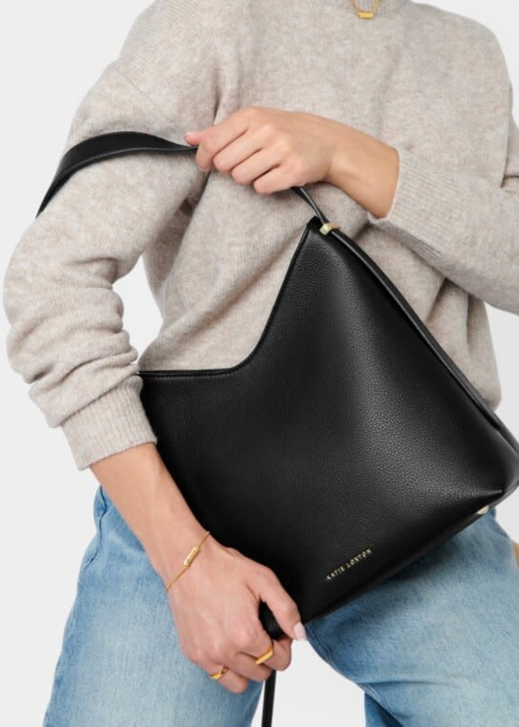 Katie Loxton Camille Shoulder Bag Black