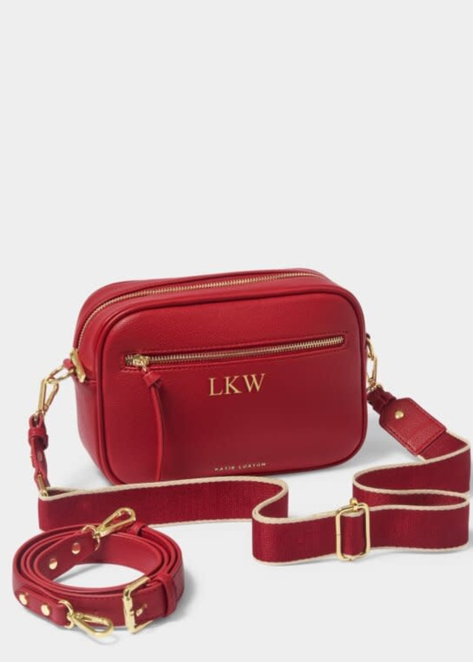 Katie Loxton Hallie Crossbody Bag Garnet Red
