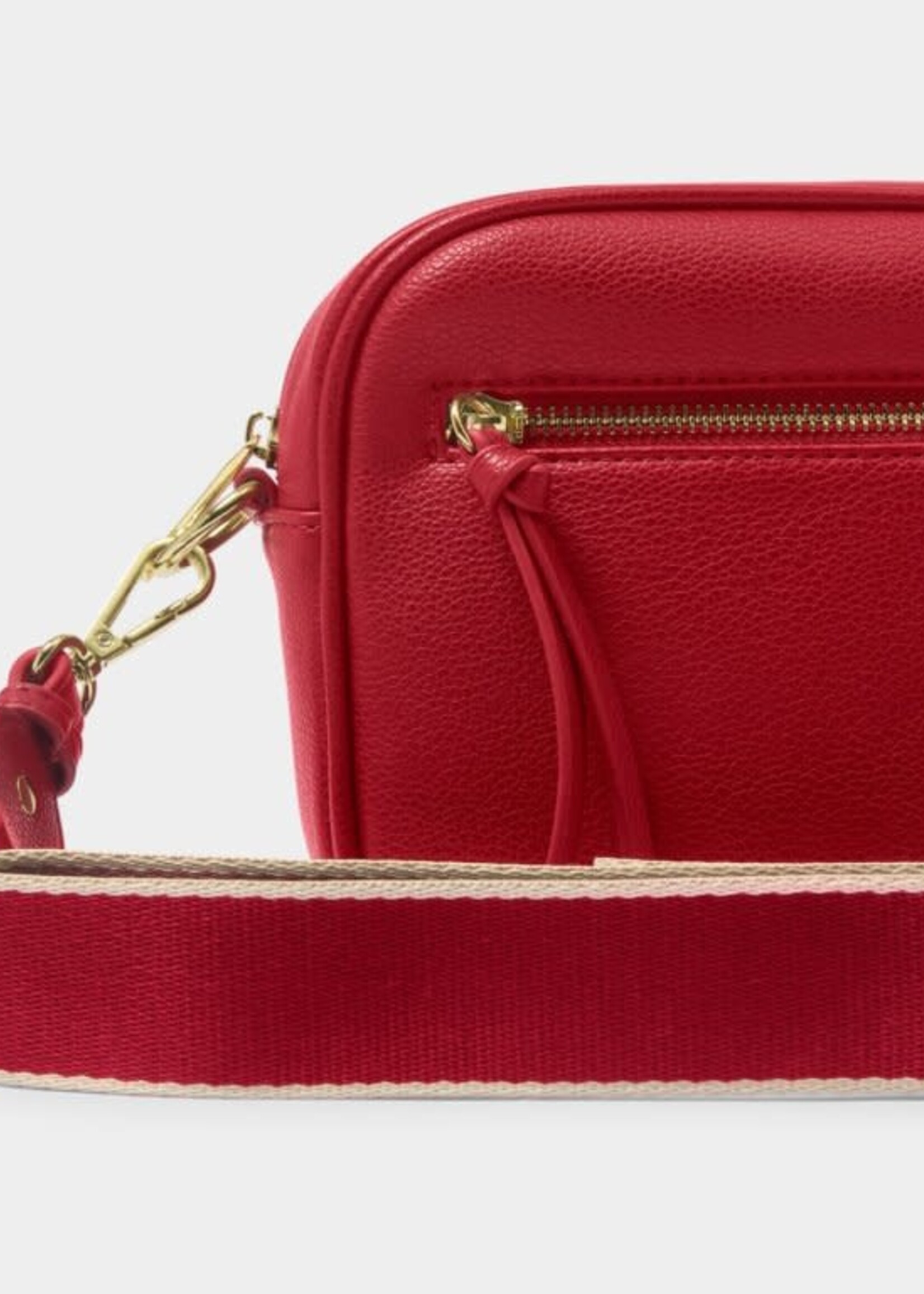 Katie Loxton Hallie Crossbody Bag Garnet Red