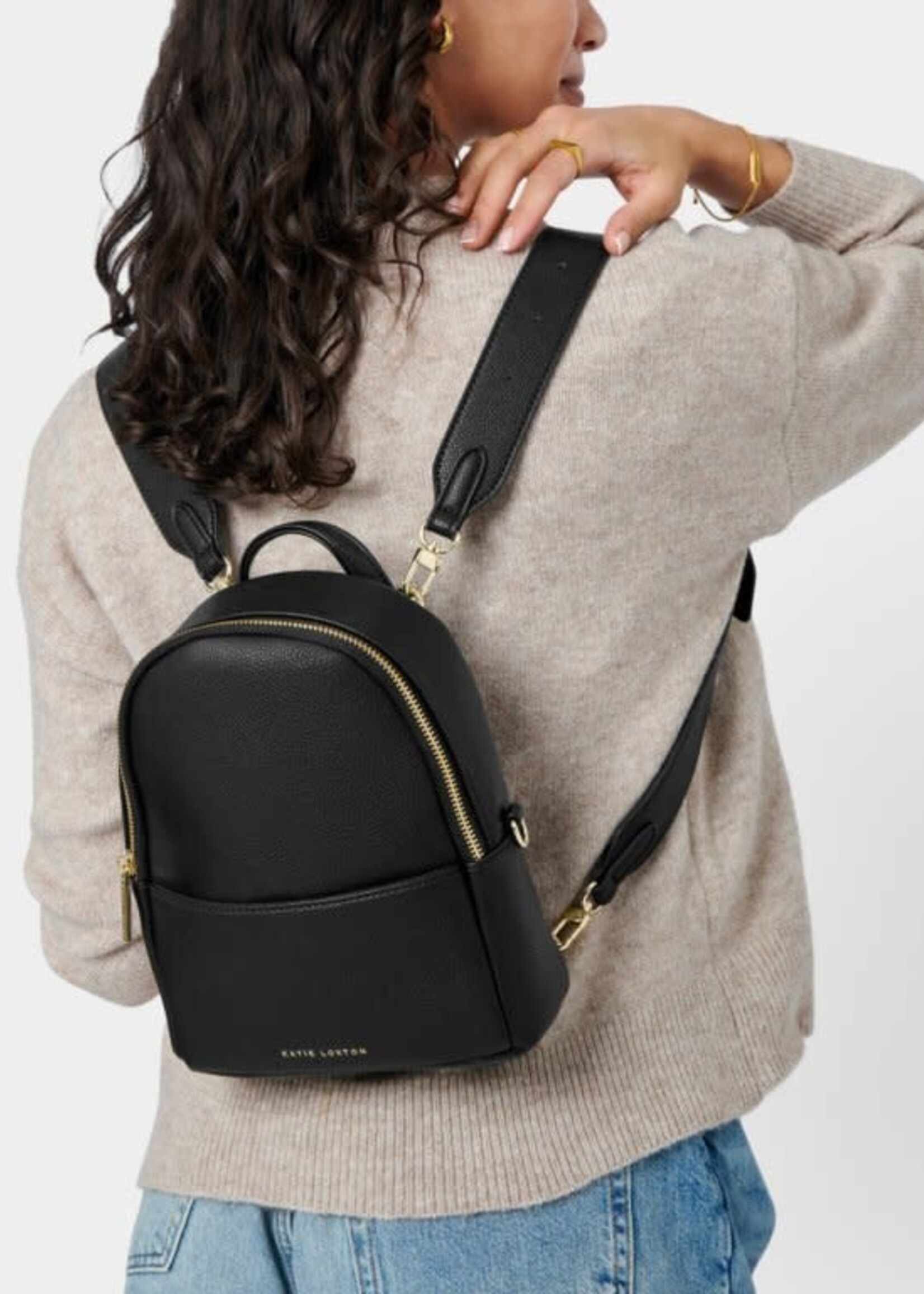 Katie Loxton Mika Small Backpack Black