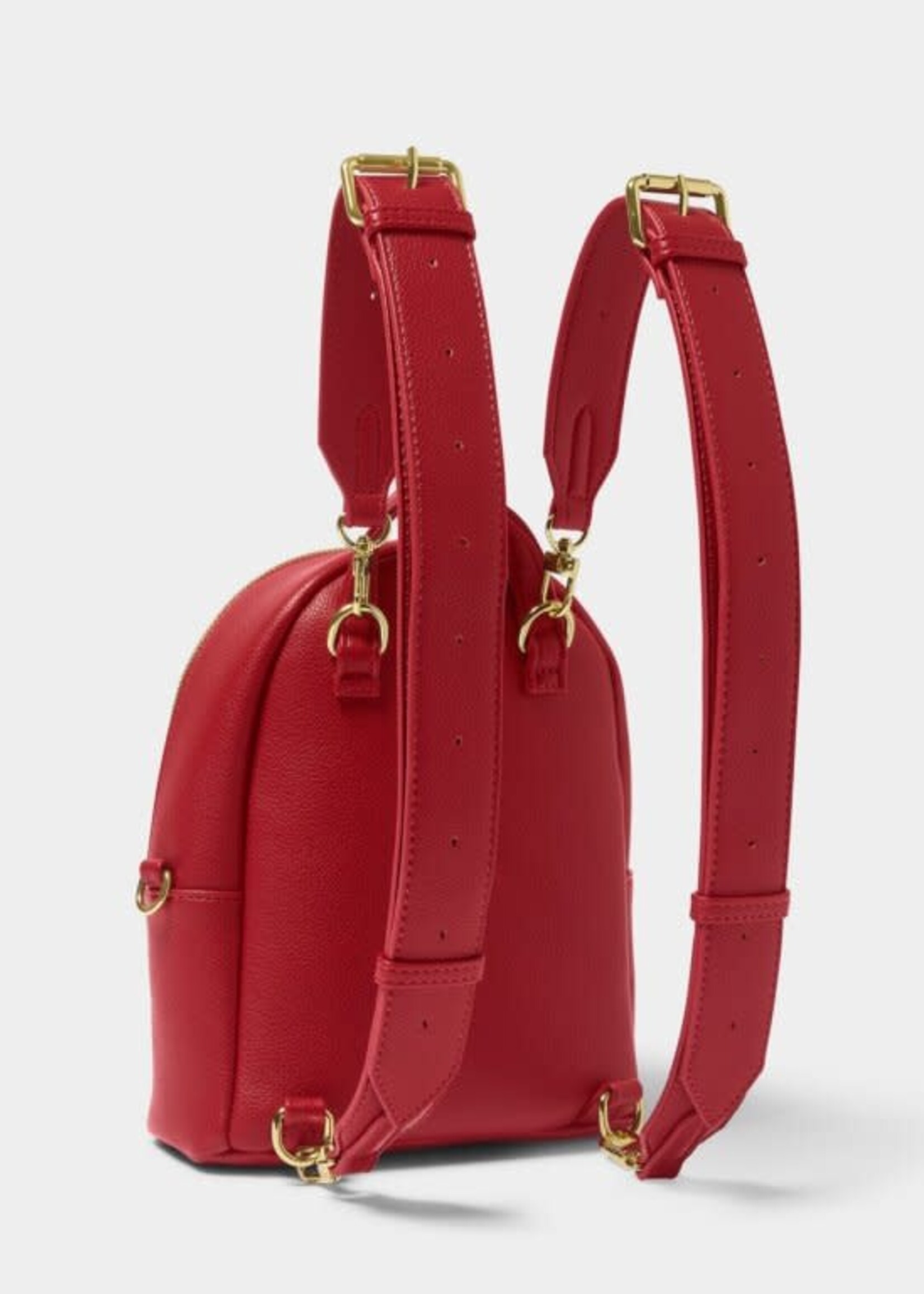 Katie Loxton Mika Small Backpack Garnet Red