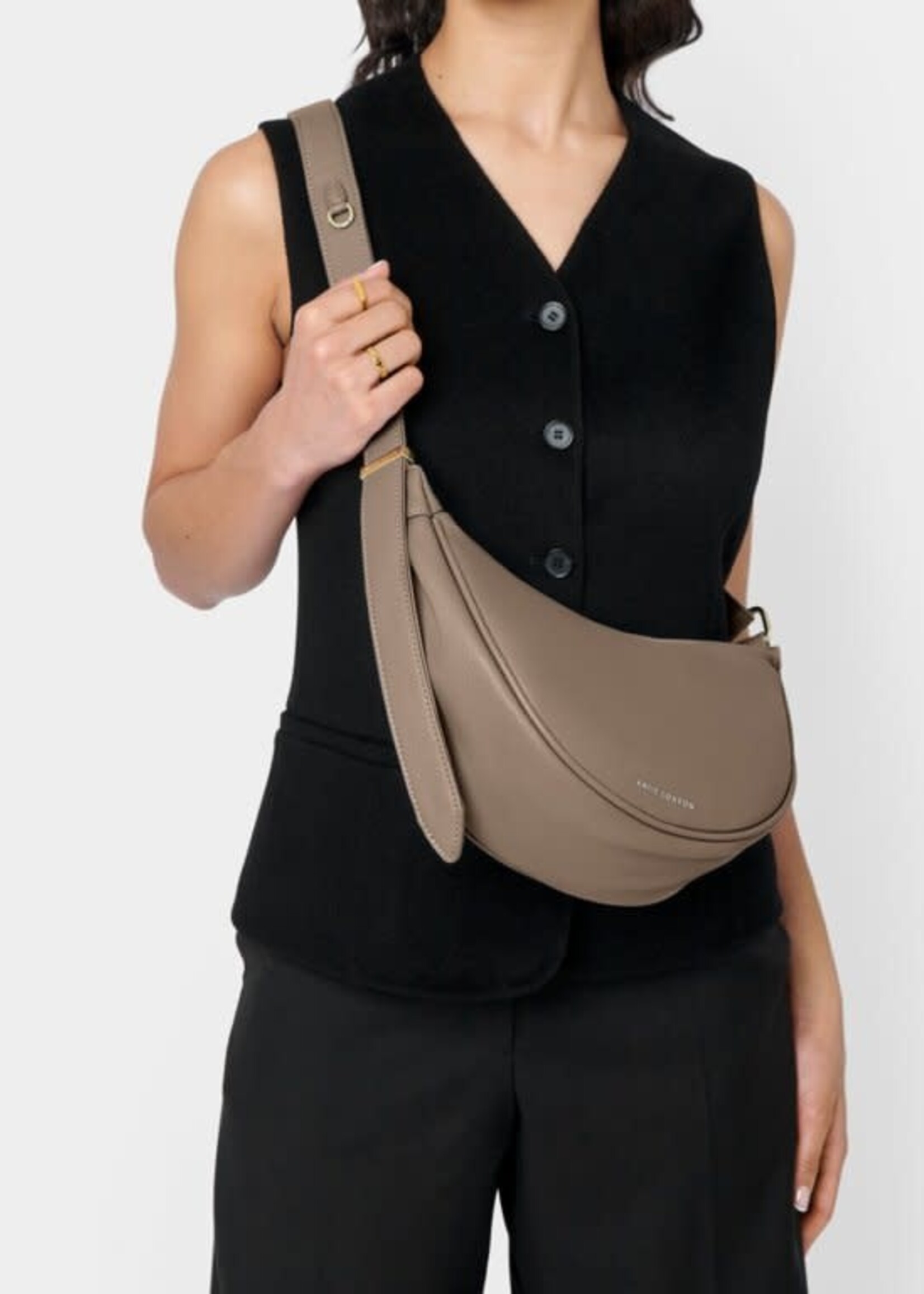 Katie Loxton Large Harley Sling Bag Mocha