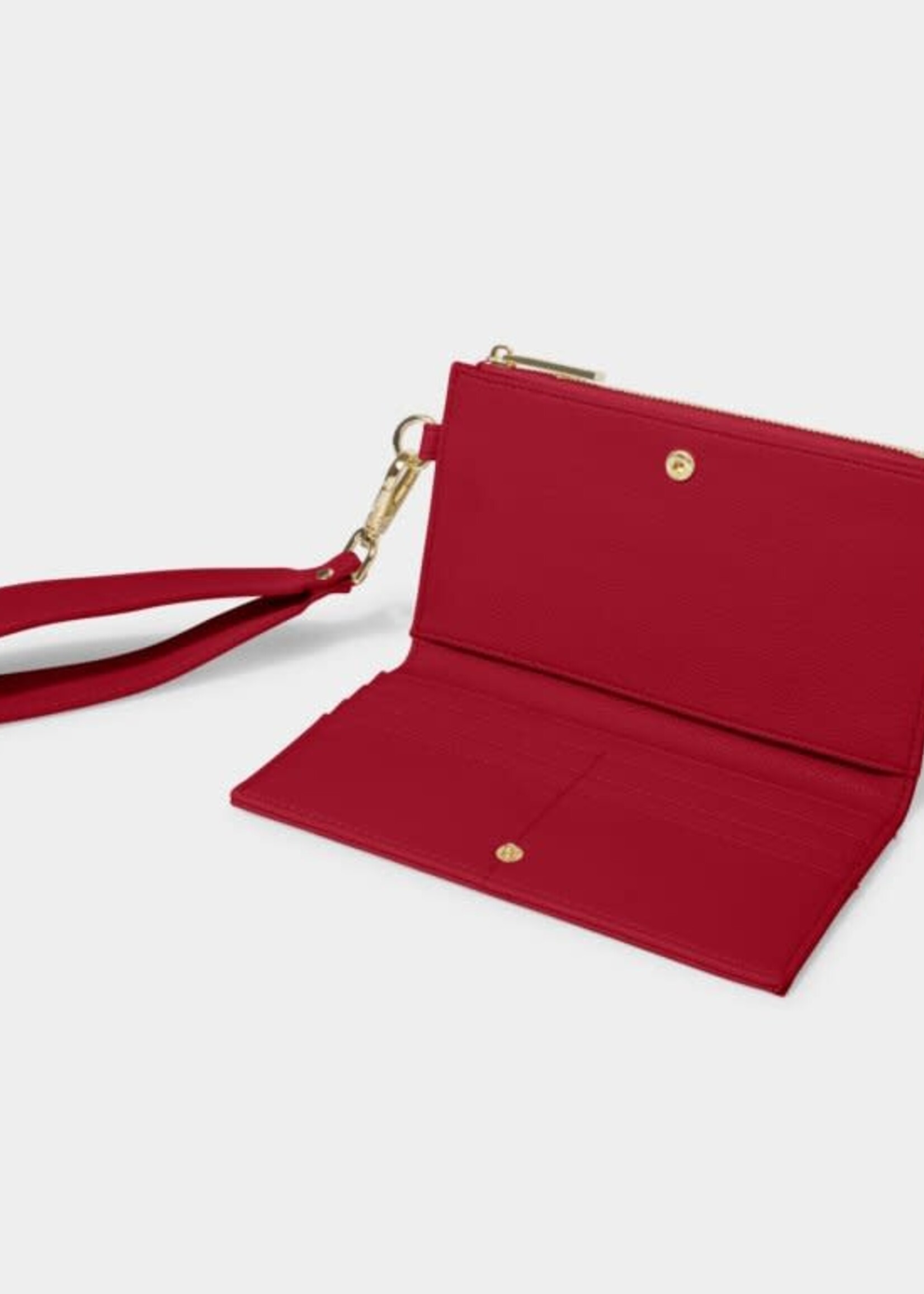 Katie Loxton Zana Wristlet Wallet, Garnet Red