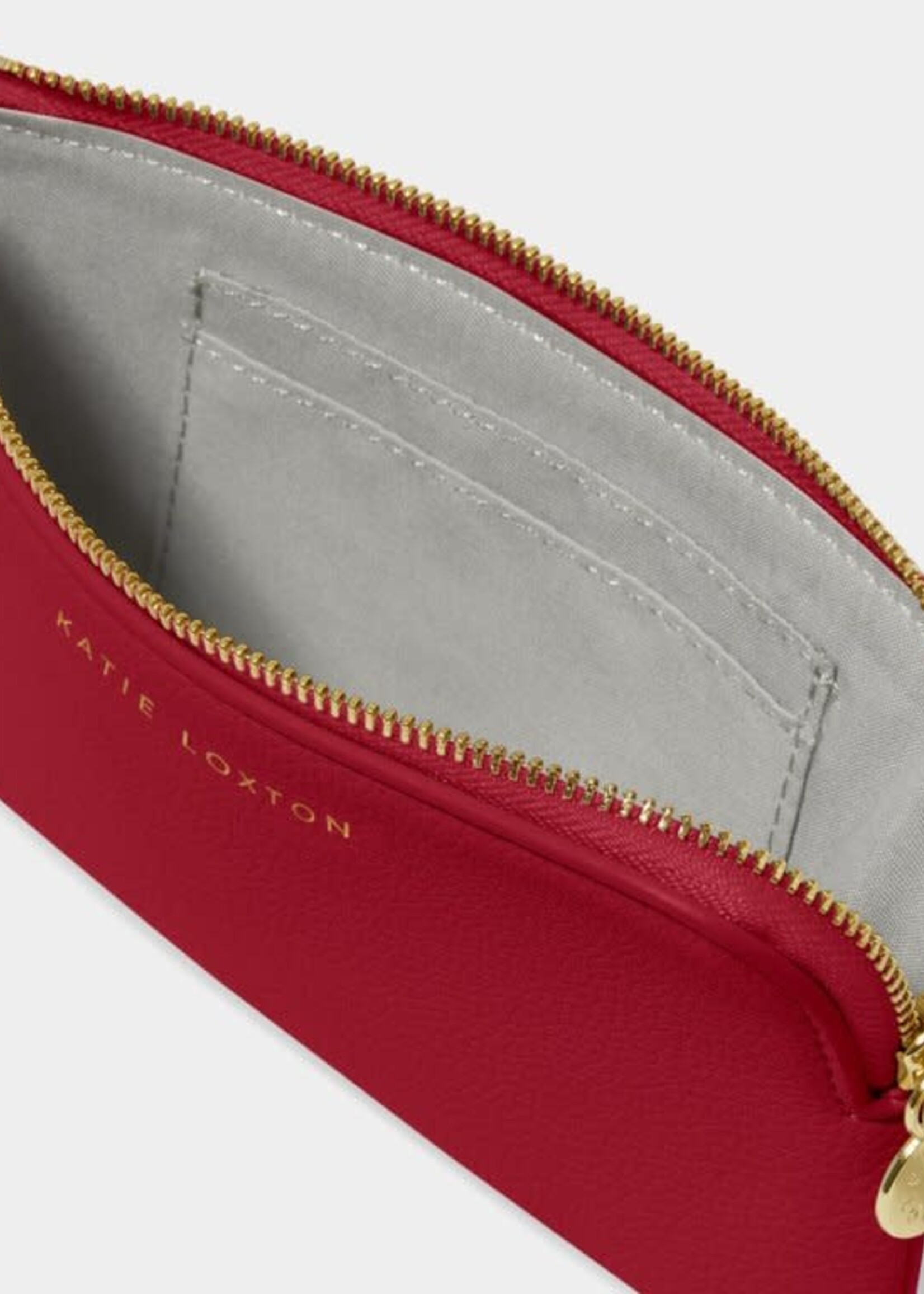Katie Loxton Small Wristlet Pouch, Garnet Red