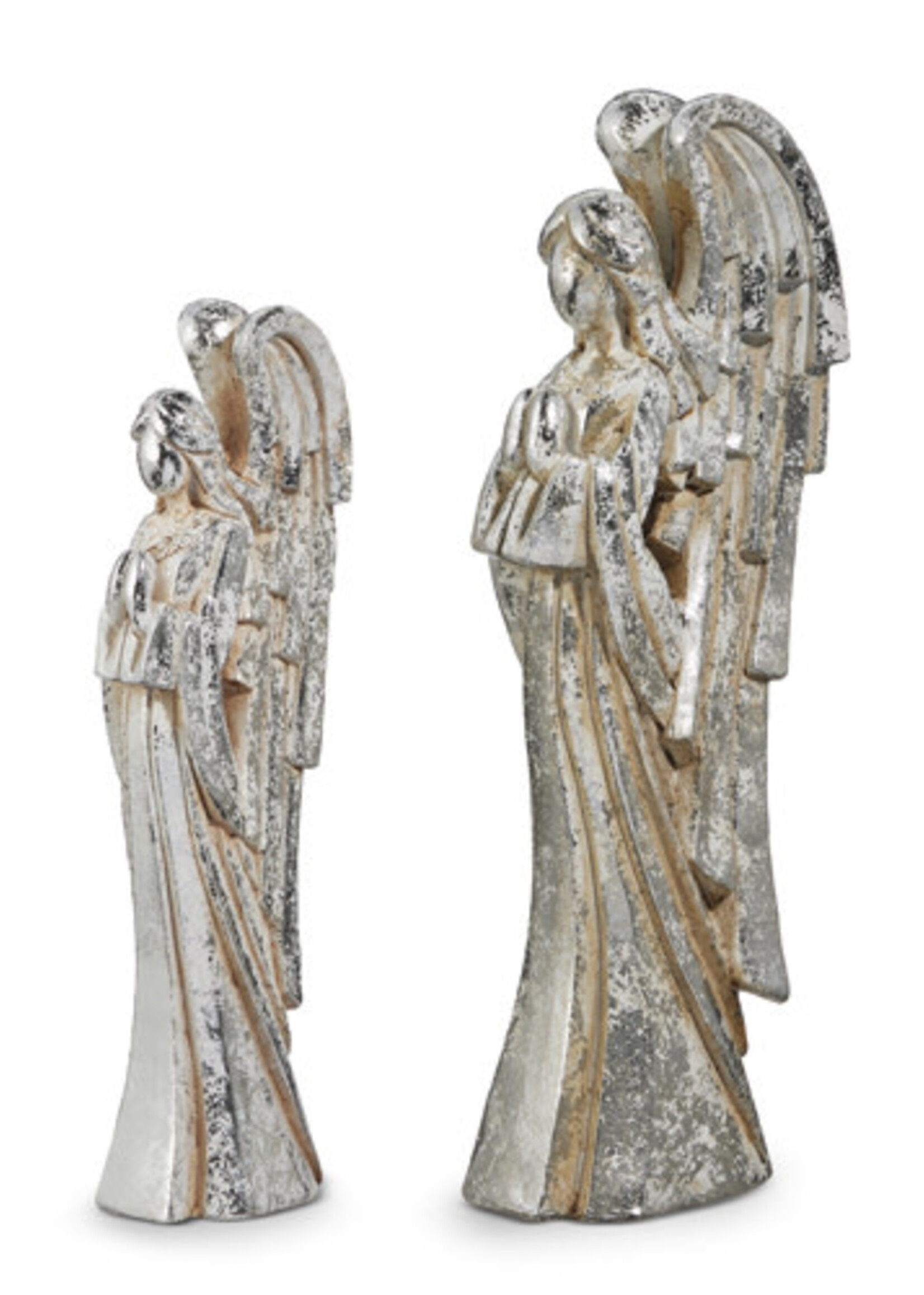 RAZ Imports 11.25"H | Large Angel, Grey