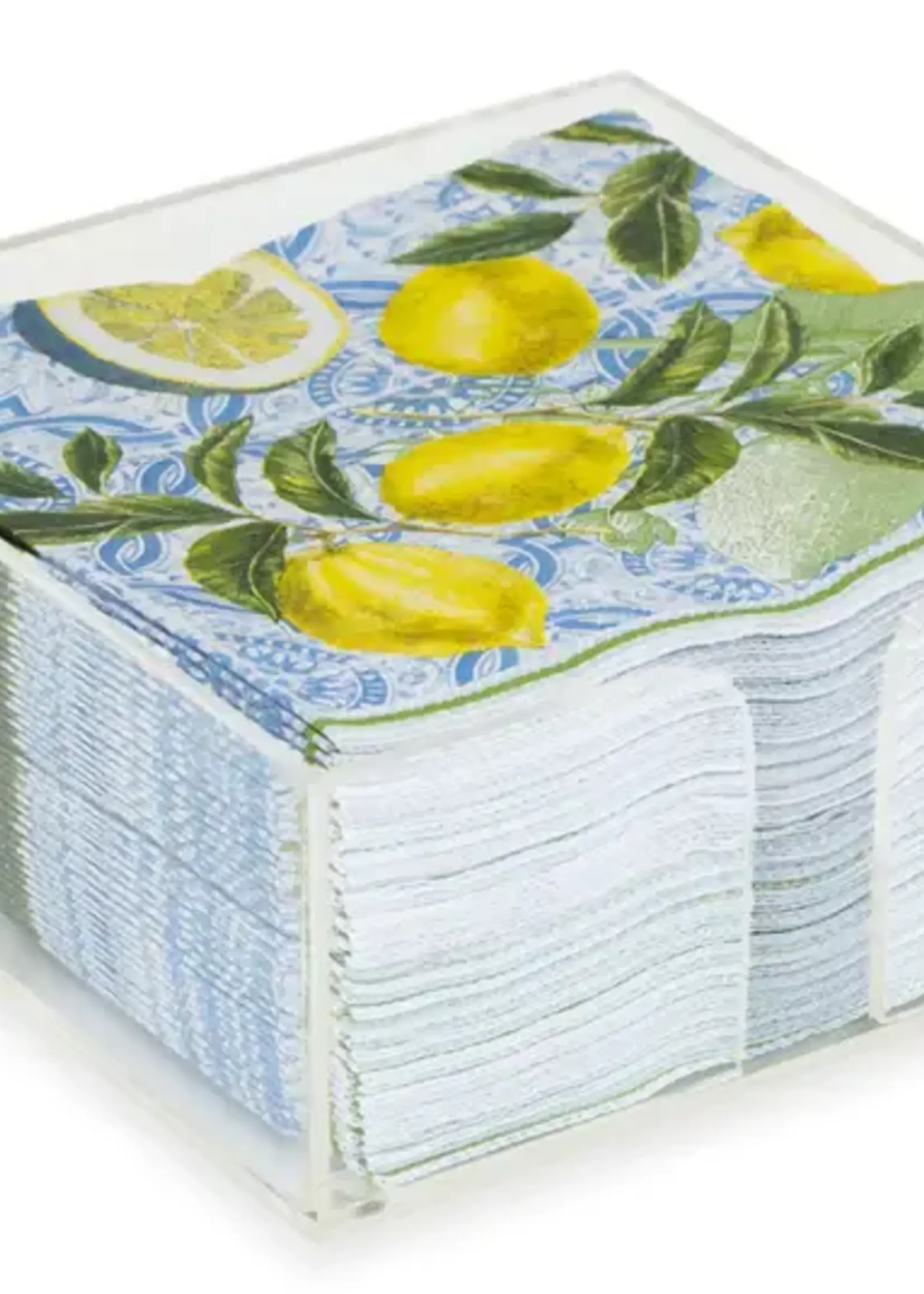 Boston International Acrylic Cocktail Napkin Holder Caddy