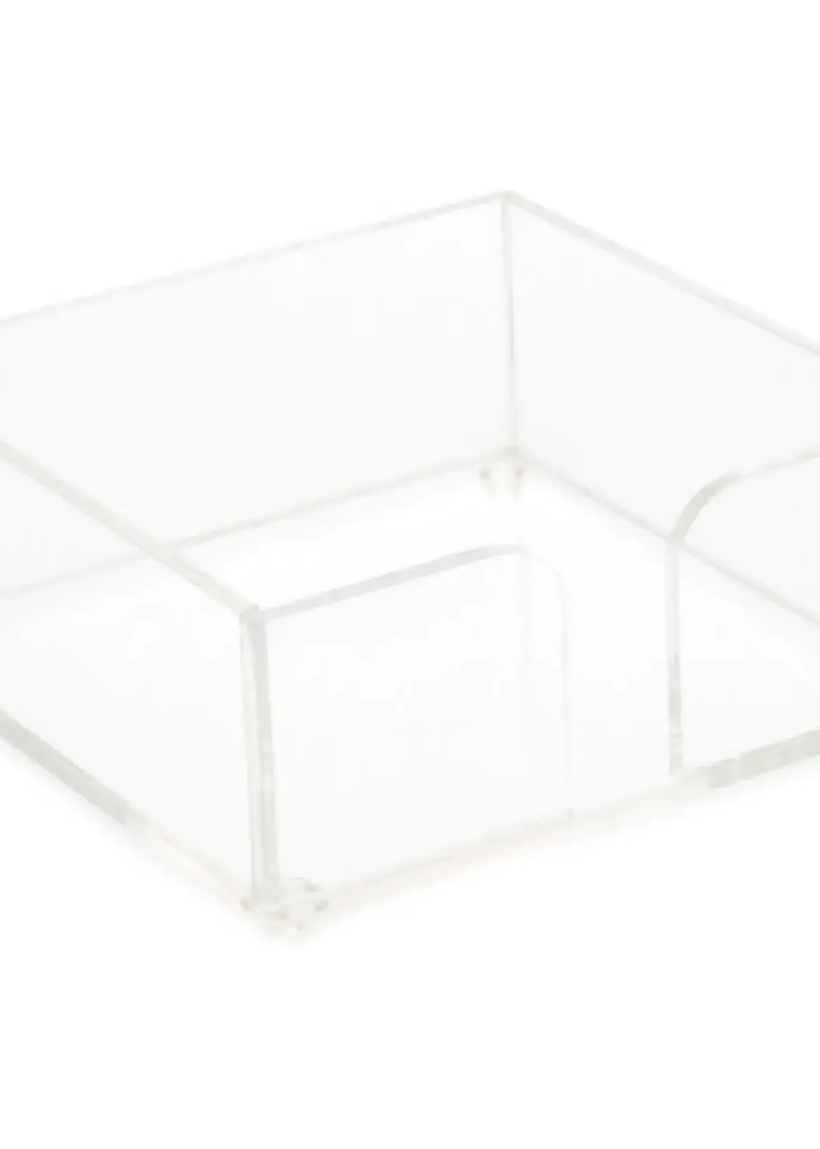 Boston International Acrylic Cocktail Napkin Holder Caddy