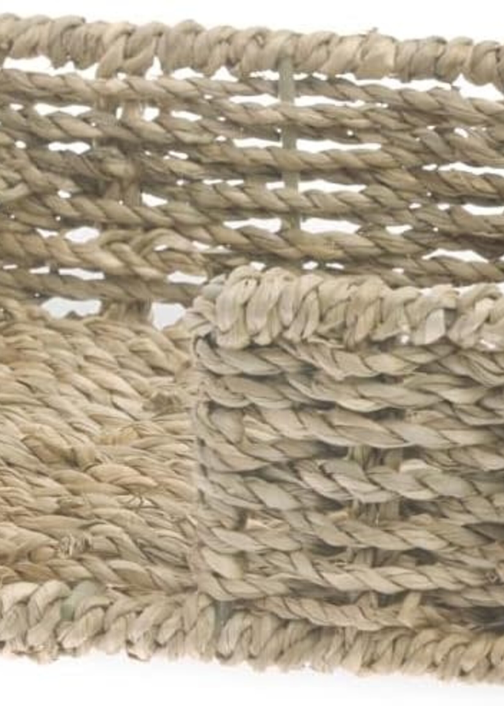 Boston International Cocktail Napkin Holder Caddy, Seagrass