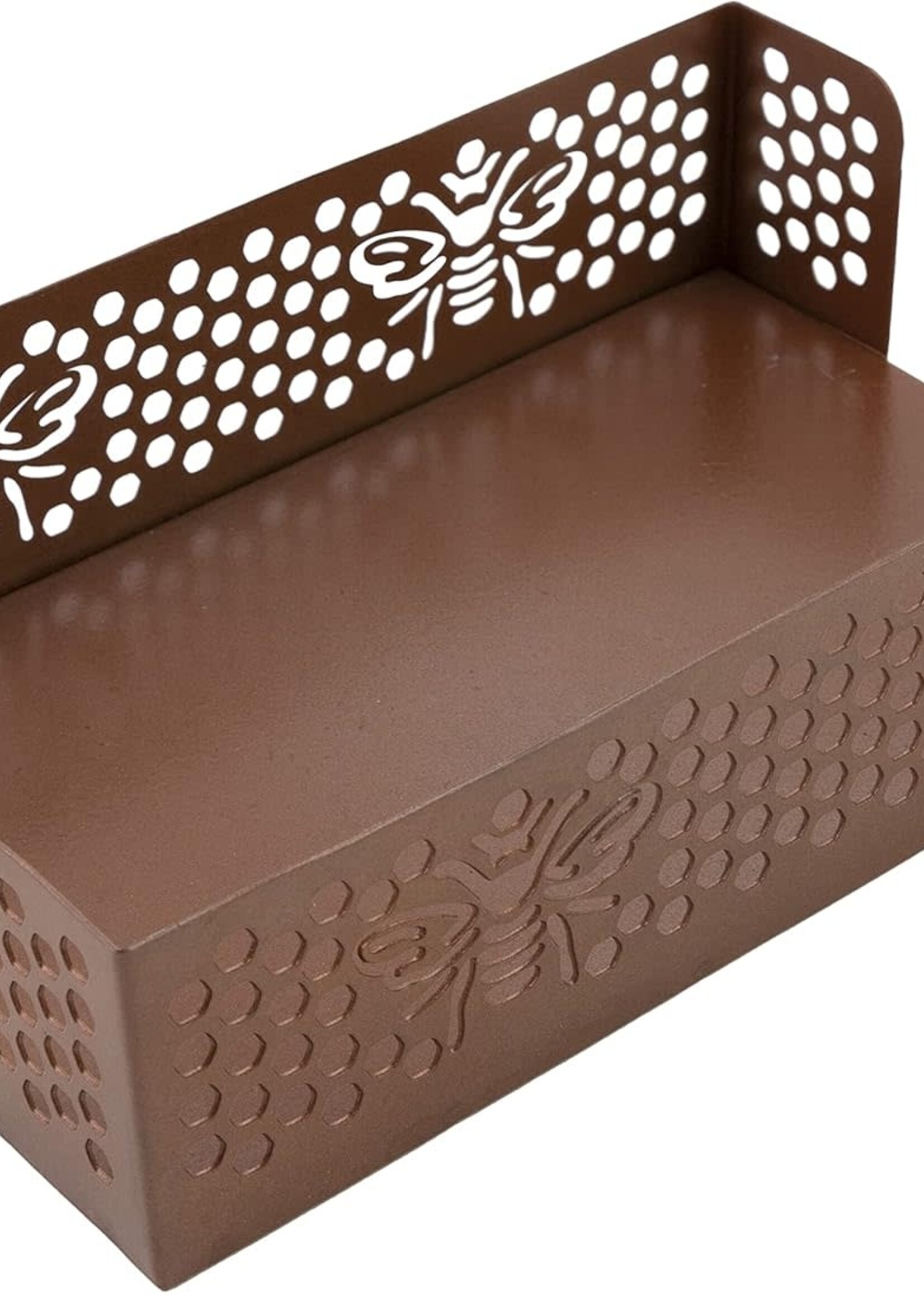 Boston International Guest Napkin Holder Caddy, Bee Copper